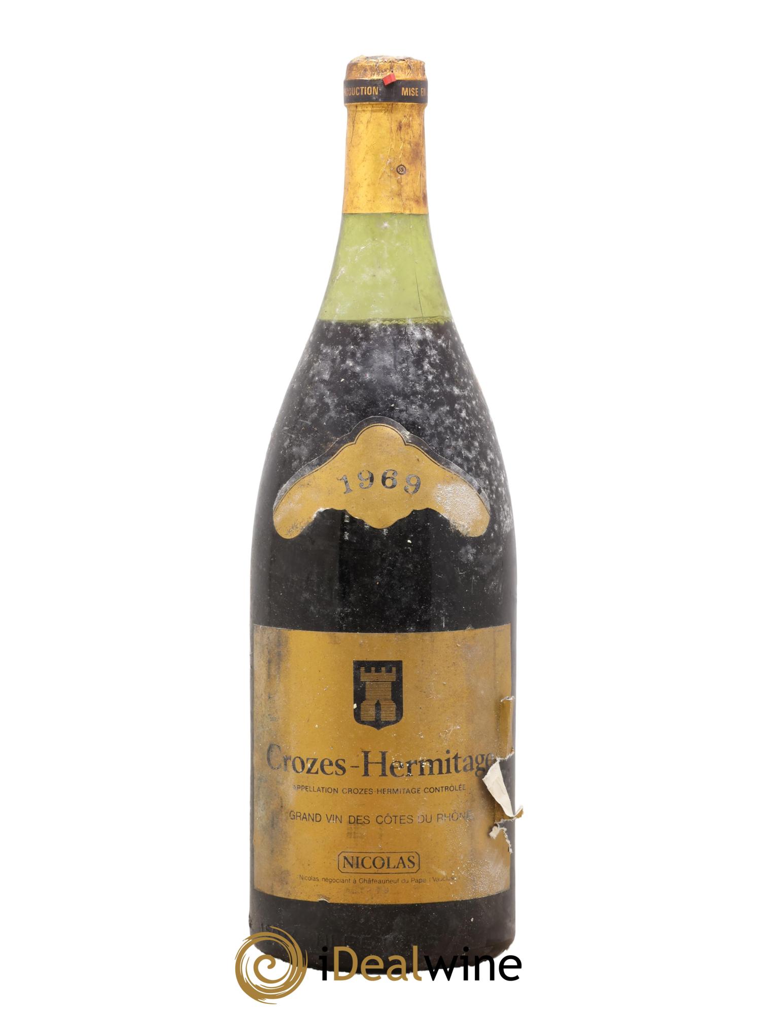 Crozes-Hermitage Nicolas 1969 - Lot de 1 magnum - 0