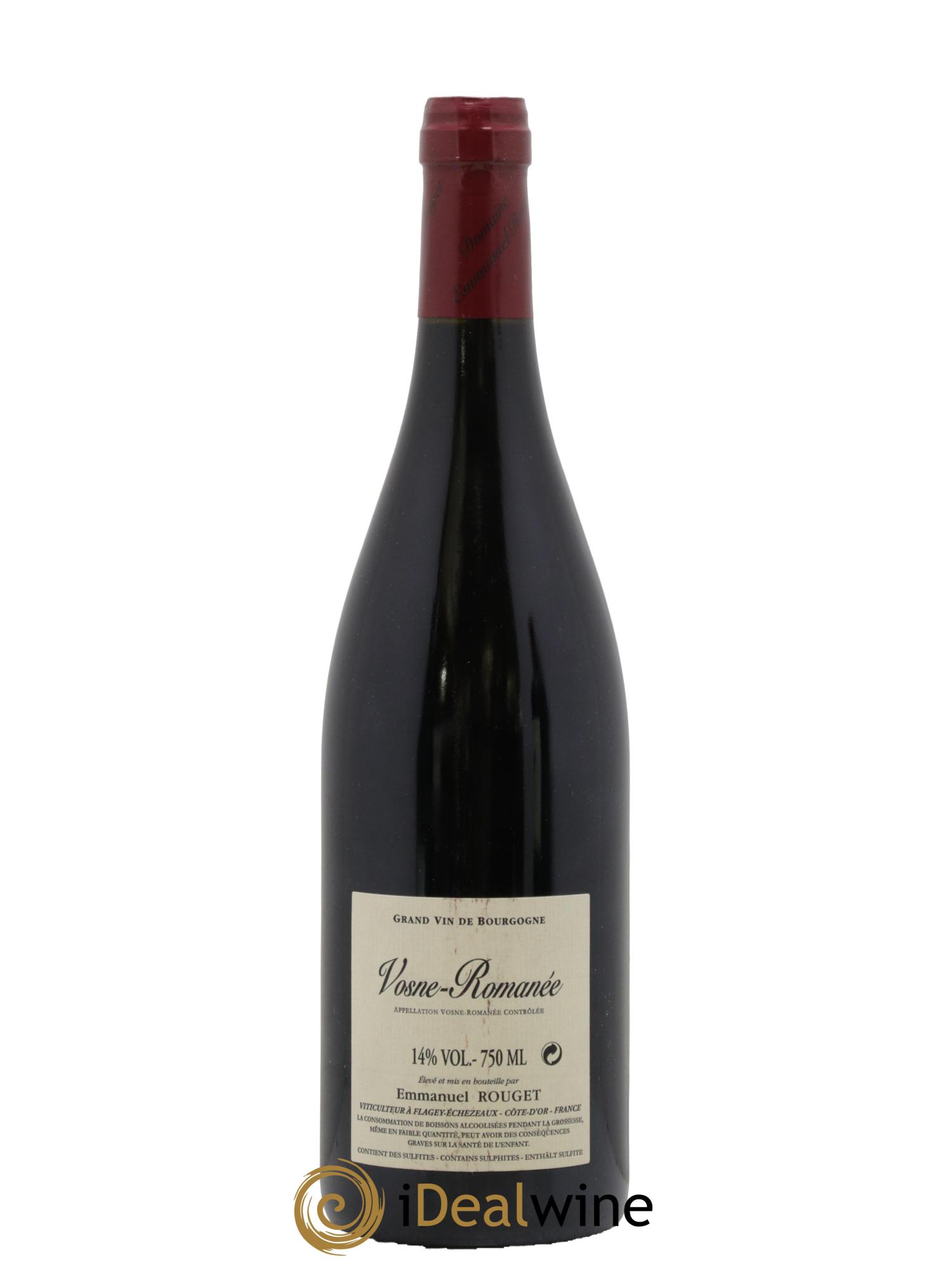Vosne-Romanée Emmanuel Rouget  2015 - Lot de 1 bouteille - 1