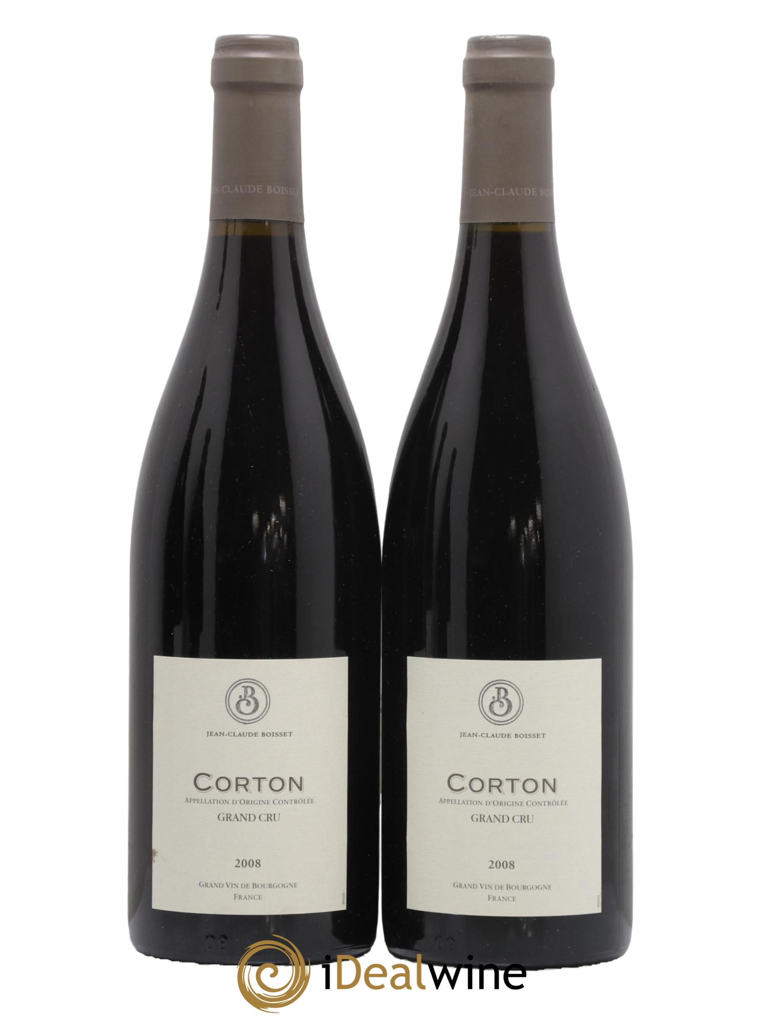 Corton Grand Cru Jean-Claude Boisset 2008 - Lot de 2 bouteilles - 0