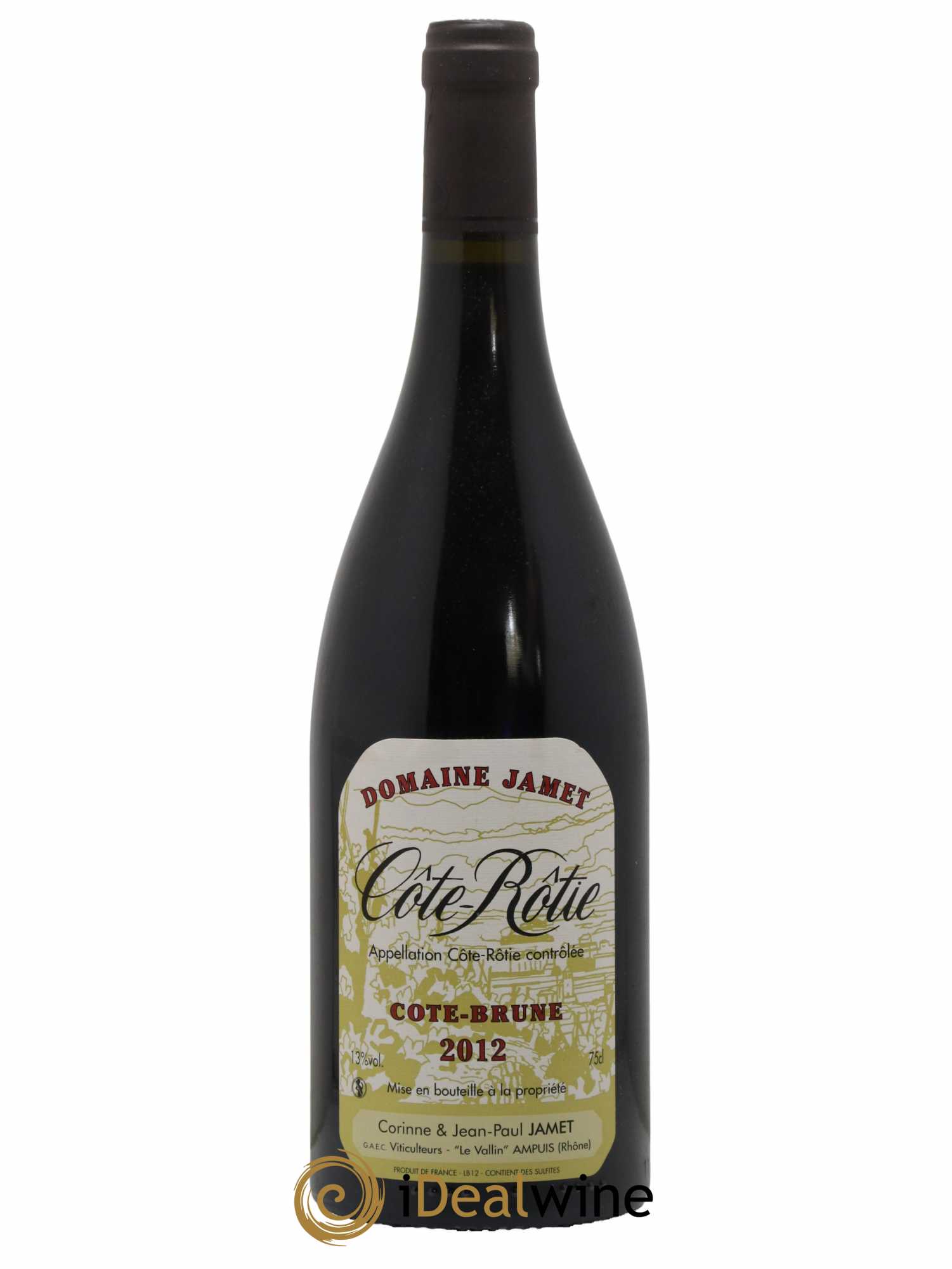 Côte-Rôtie Côte Brune Jamet (Domaine) 2012 - Lotto di 1 bottiglia - 0