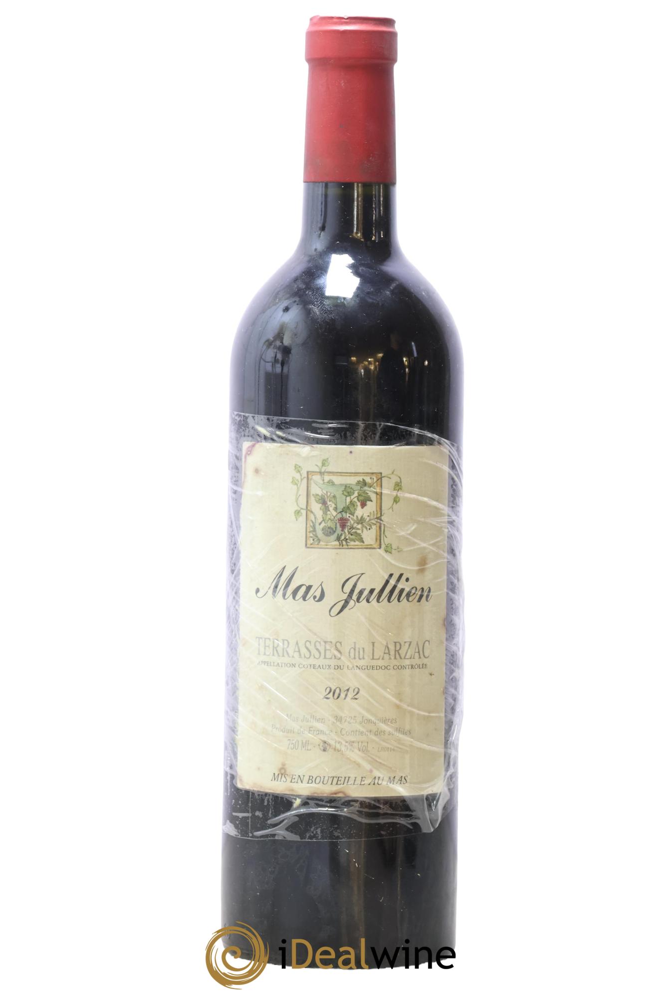 Terrasses du Larzac Mas Jullien Olivier Jullien 2012 - Lot of 1 bottle - 0
