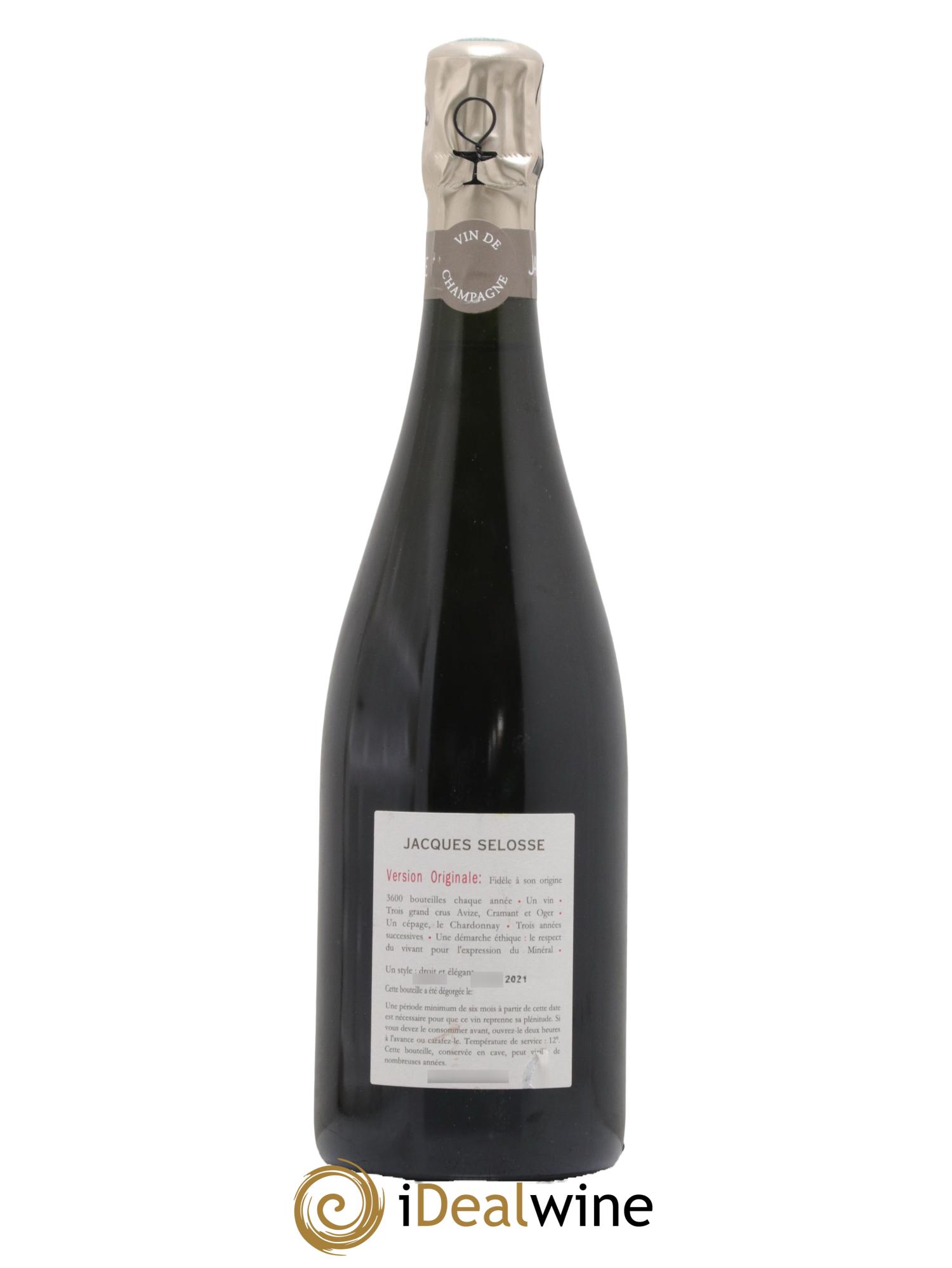 Version Originale Jacques Selosse - Lot de 1 bouteille - 1