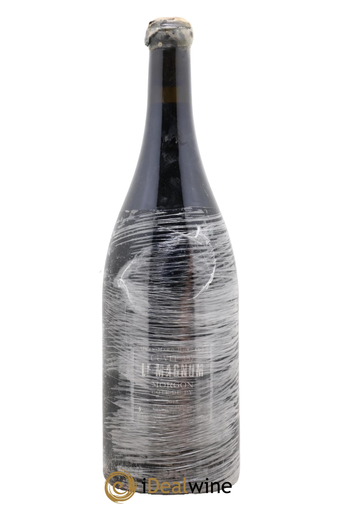 Morgon Côte du Py - Cuvée 357 Le Magnum Jean-Marc Burgaud (Domaine) 2015 - Lote de 1 Magnum - 1