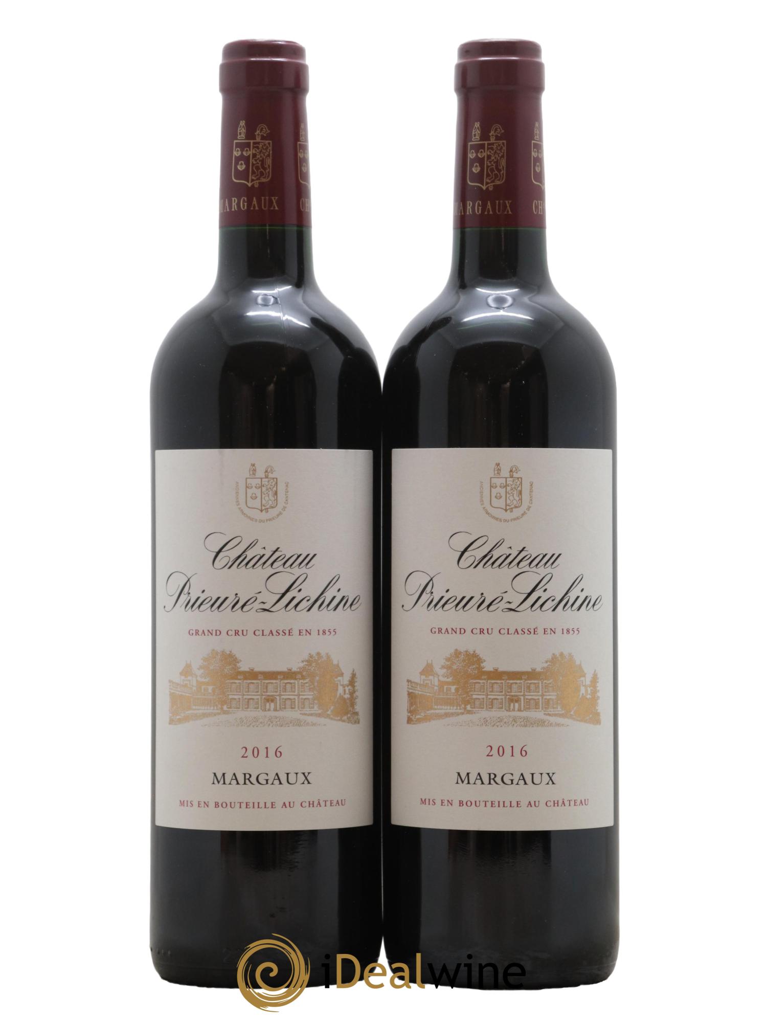 Château Prieuré Lichine 4ème Grand Cru Classé 2016 - Lot de 2 bouteilles - 0