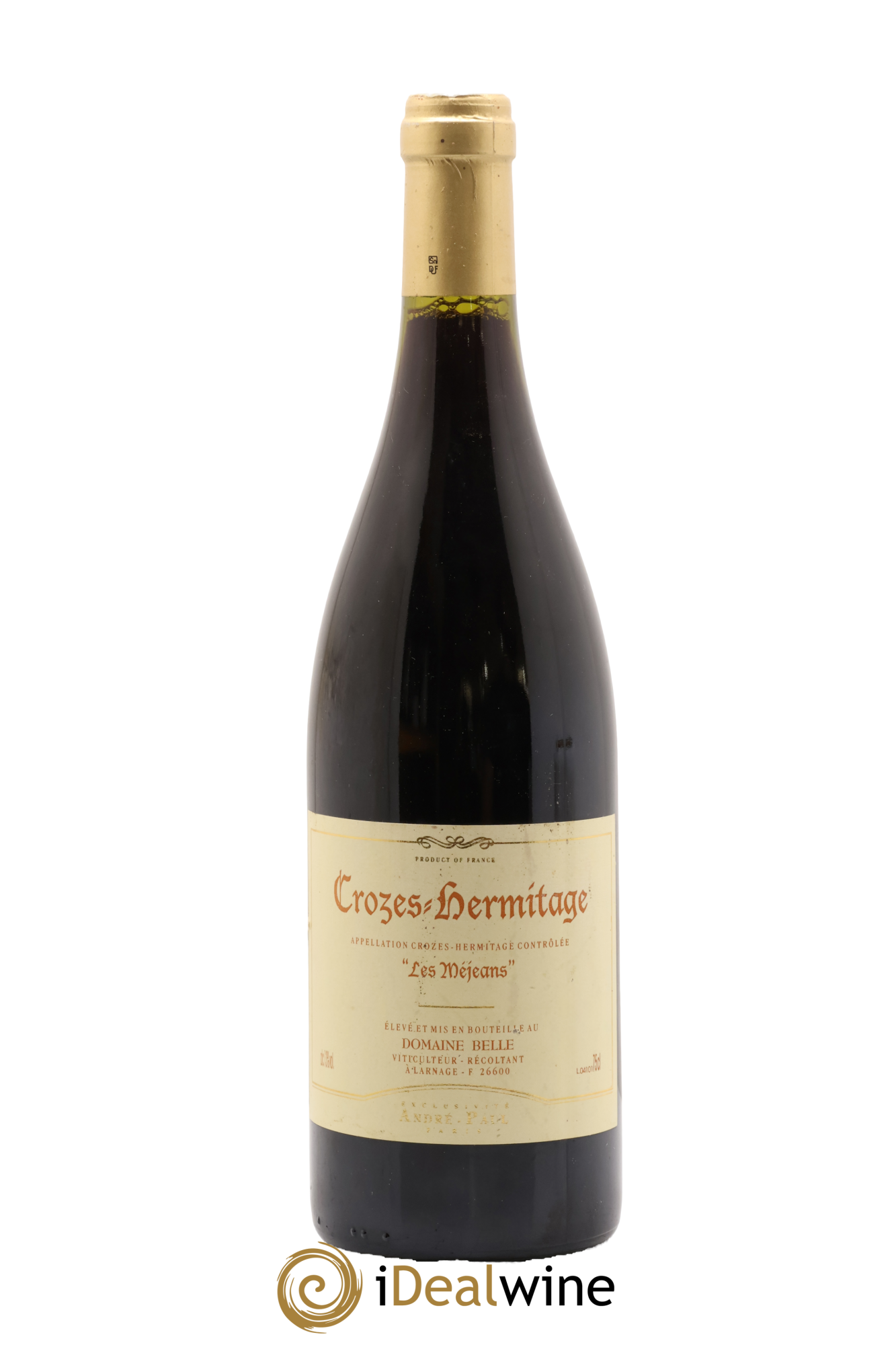 Crozes-Hermitage Les Mejeans Domaine Philippe Belle 2006 - Lot de 1 bouteille - 0
