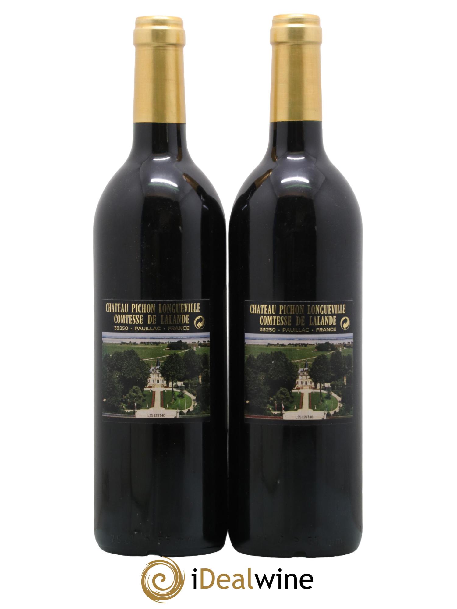 Château Pichon Longueville Comtesse de Lalande 2ème Grand Cru Classé 1995 - Posten von 2 Flaschen - 1