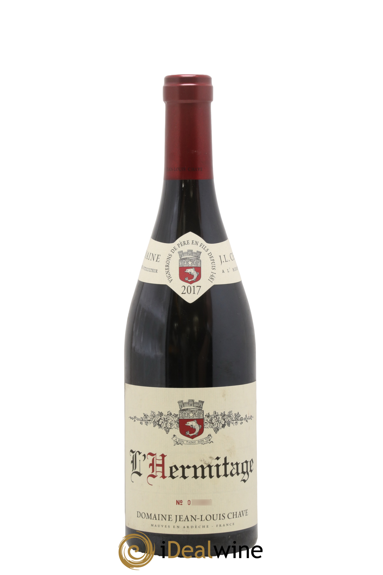 Hermitage Jean-Louis Chave 2017 - Lot de 1 bouteille - 0