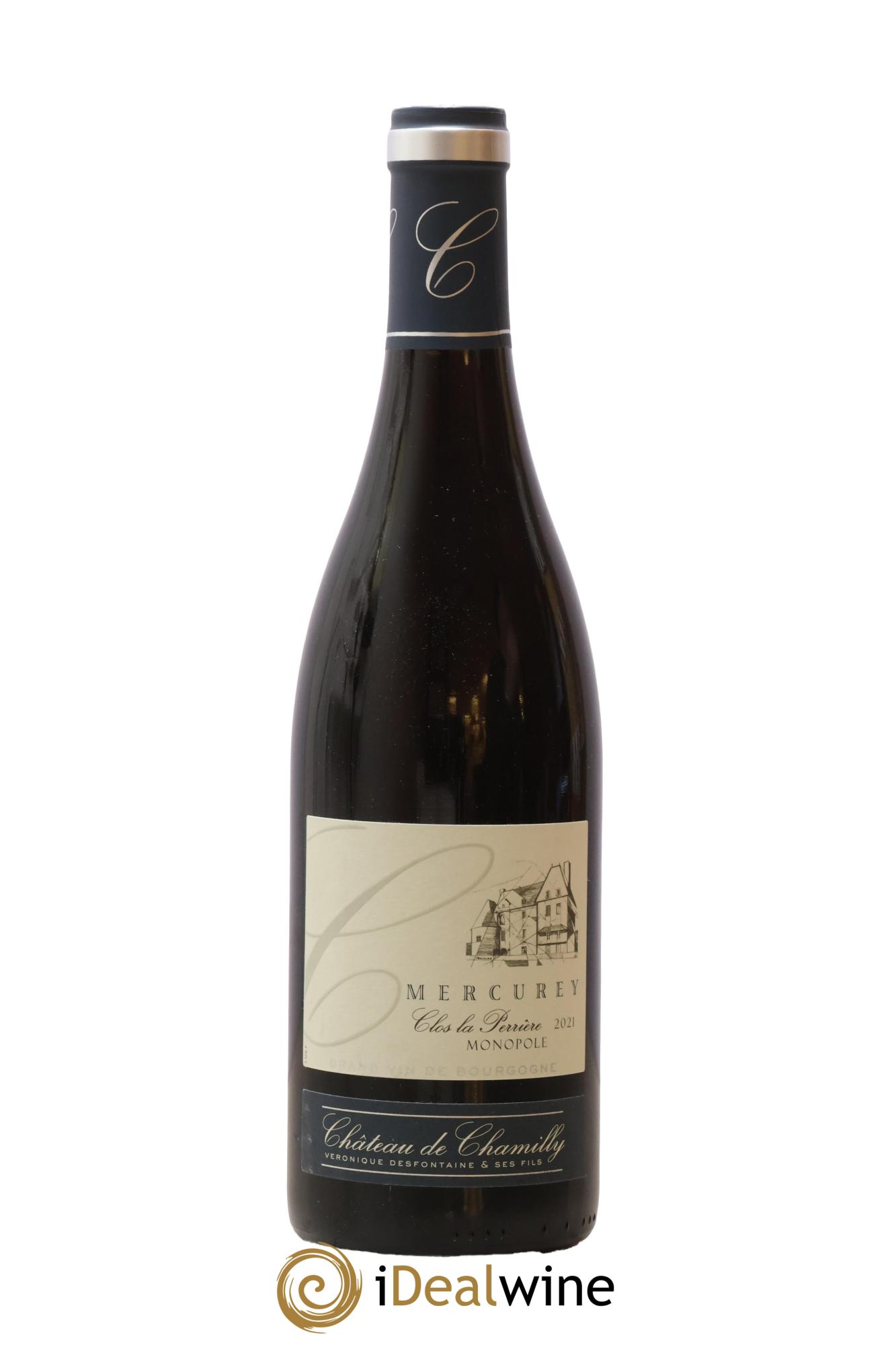 Mercurey Clos La Perrière Château De Chamilly 2021 - Lot de 1 bouteille - 0