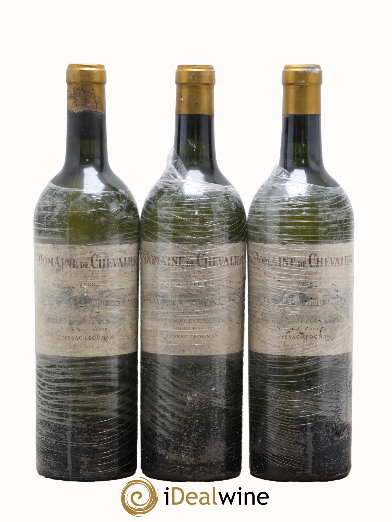 Domaine de Chevalier Cru Classé de Graves 2008 - Posten von 3 Flaschen - 0