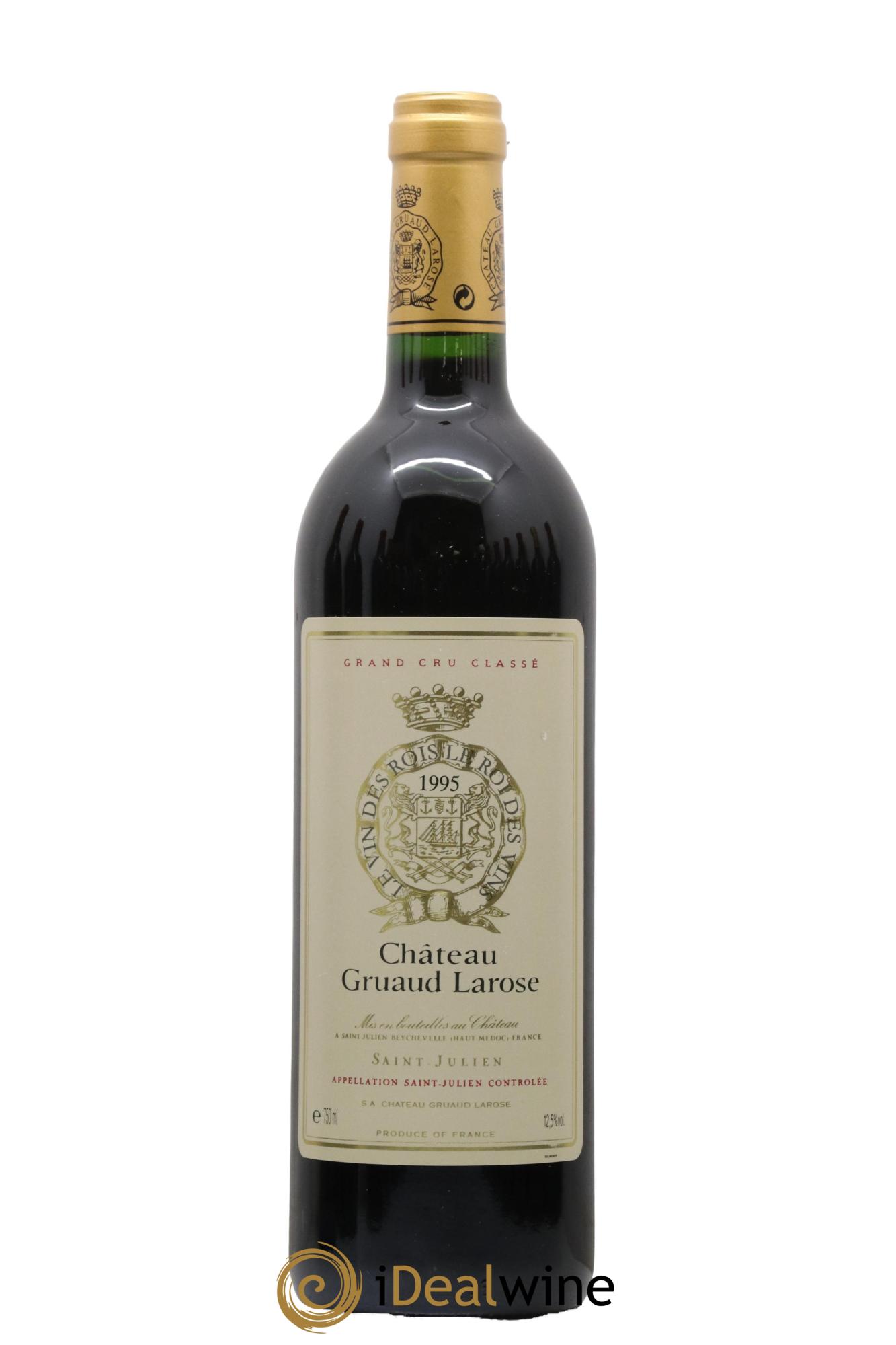 Château Gruaud Larose 2ème Grand Cru Classé 1995 - Lot de 1 bouteille - 0