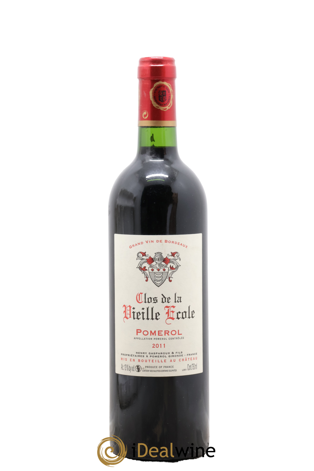 Pomerol Clos de la Vieille Ecole 2011 - Lot de 1 bouteille - 0