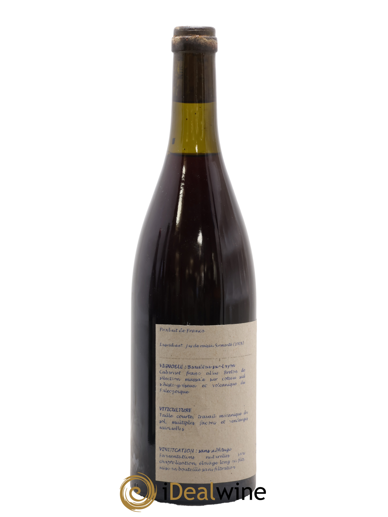 Vin de France Un vin de Terre Libre comme l'Air La Rose Rouge ... des Gasneries Josette Medau & Pierre Weyand 2003 - Lot de 1 bouteille - 2