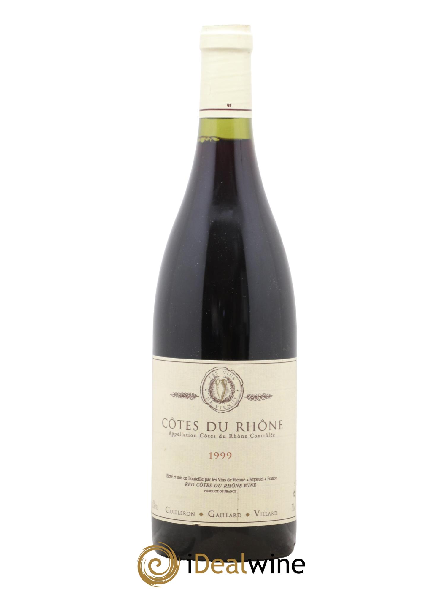 Côtes-du-Rhône Domaine Cuilleron Gaillard Villard 1999 - Lotto di 1 bottiglia - 0