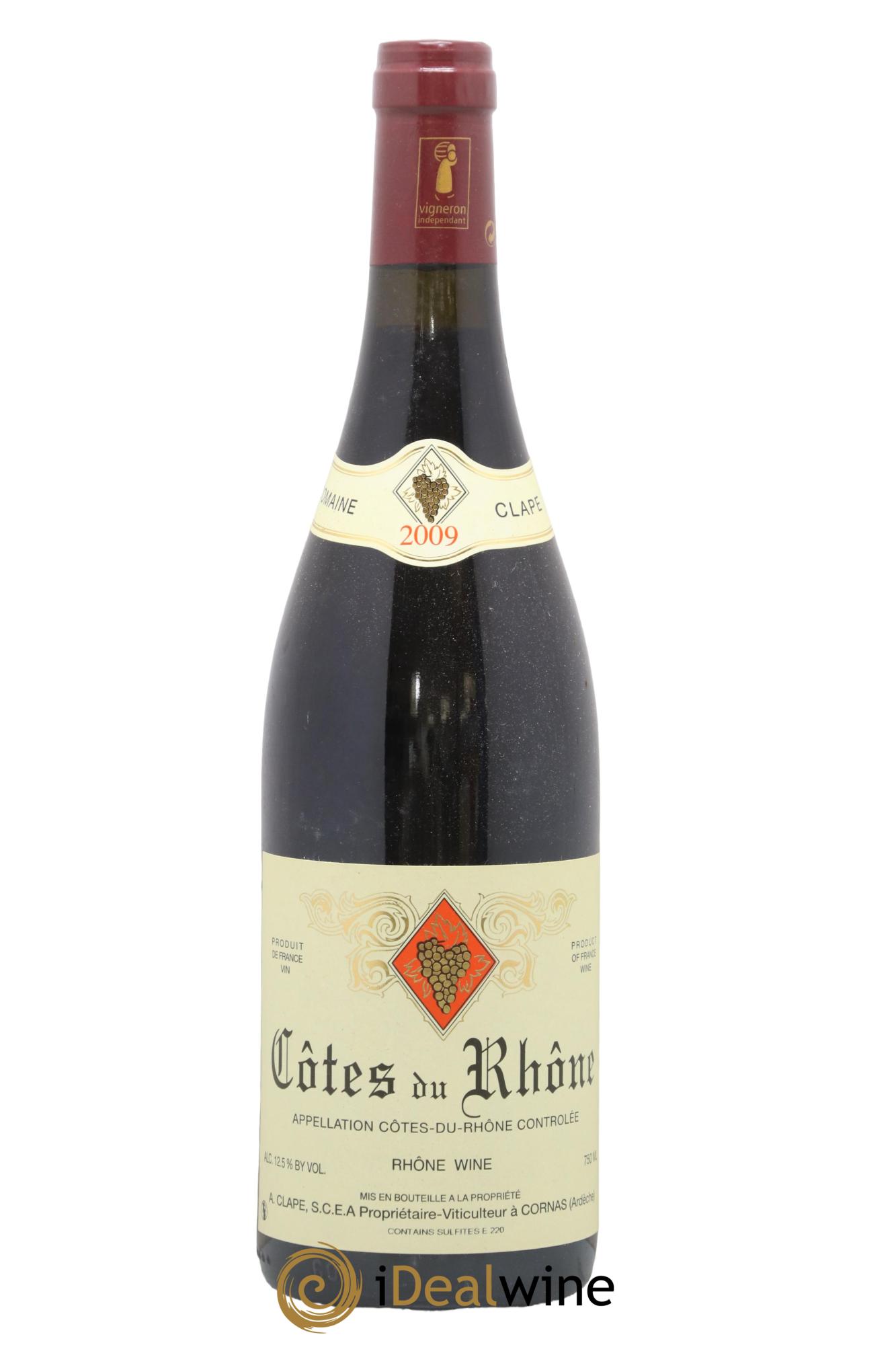 Côtes-du-Rhône Auguste Clape 2009 - Lot de 1 bouteille - 0