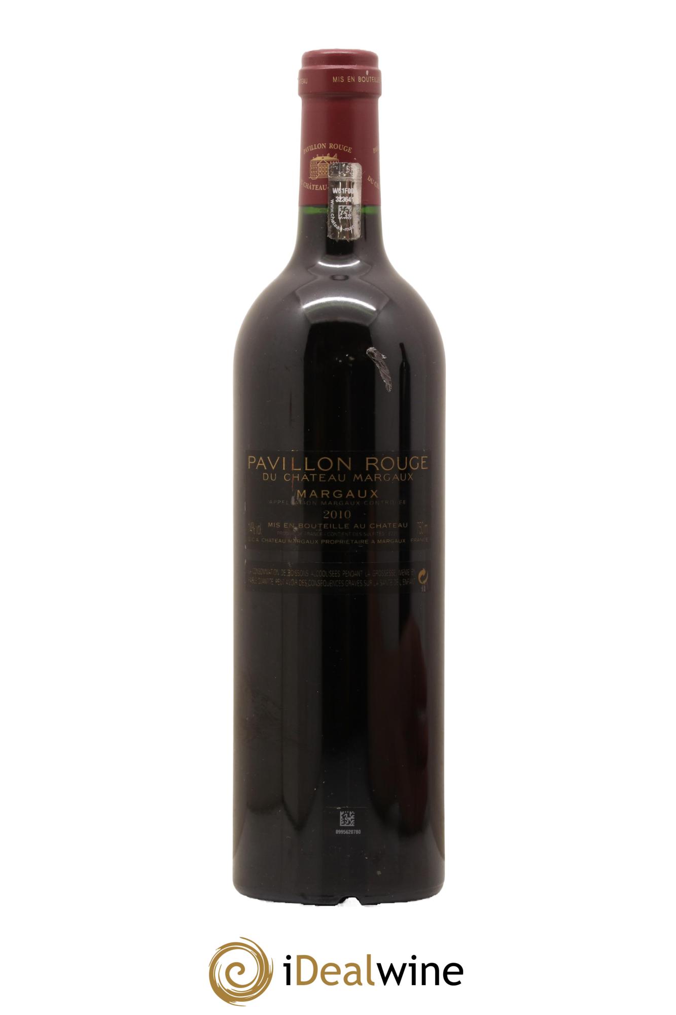 Pavillon Rouge du Château Margaux Second Vin 2010 - Lot de 1 bouteille - 1
