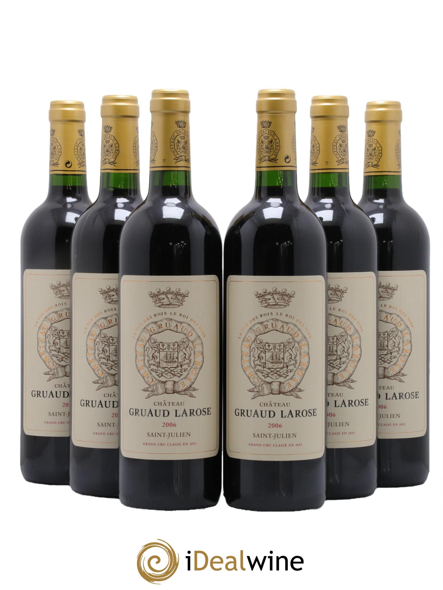 Château Gruaud Larose 2ème Grand Cru Classé 2006 - Lot de 6 bouteilles - 0