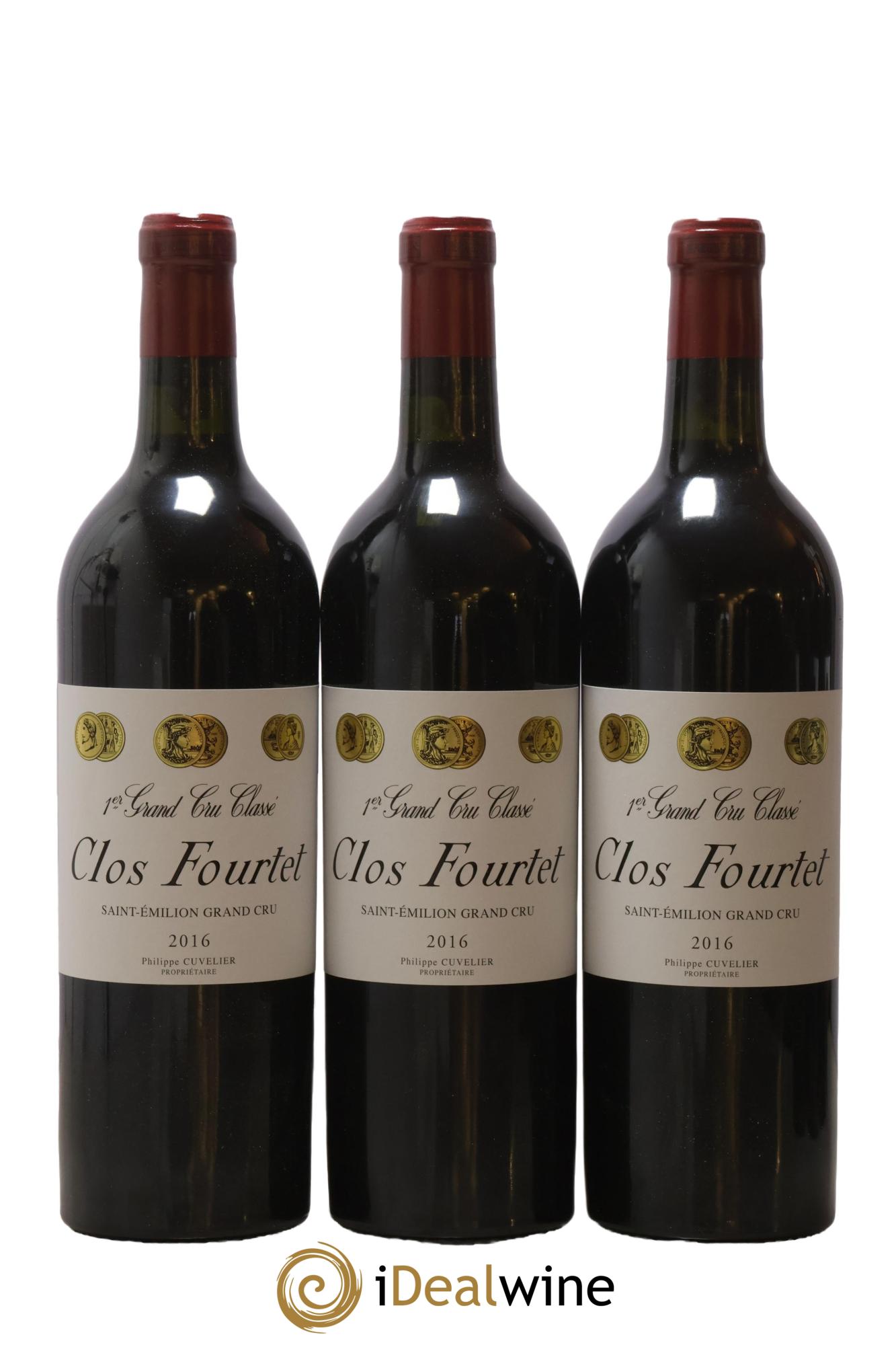 Clos Fourtet 1er Grand Cru Classé B 2016 - Posten von 6 Flaschen - 1