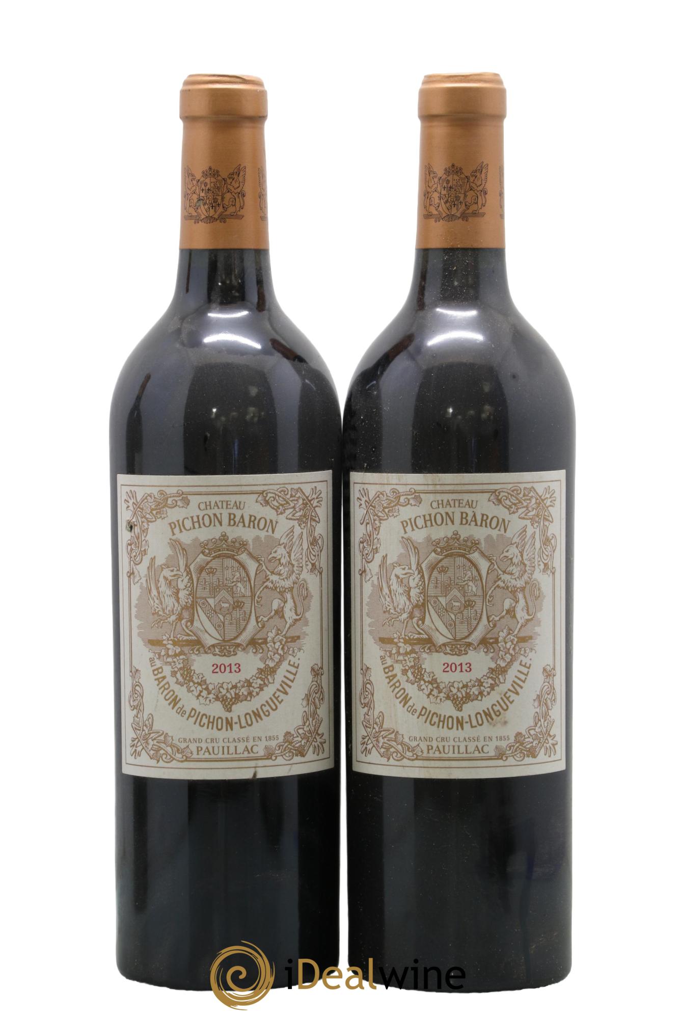Pichon Longueville Baron 2ème Grand Cru Classé 2013 - Lot de 2 bouteilles - 0