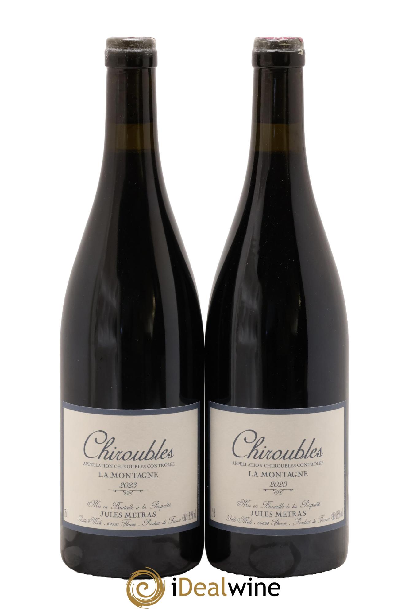 Chiroubles La Montagne Jules Métras (Domaine) 2023 - Lot de 2 bouteilles - 0
