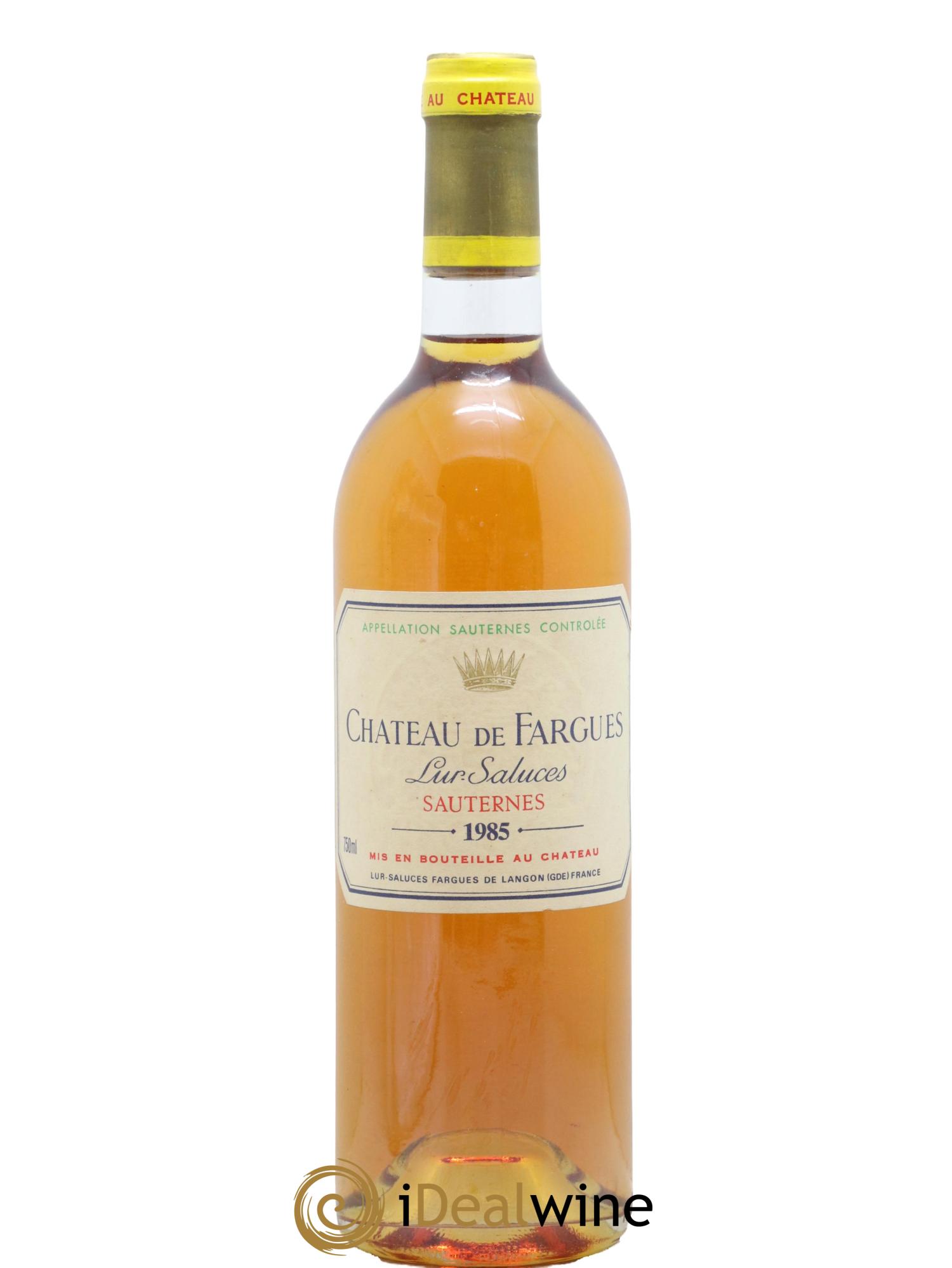 Château de Fargues 1985 - Posten von 1 Flasche - 0