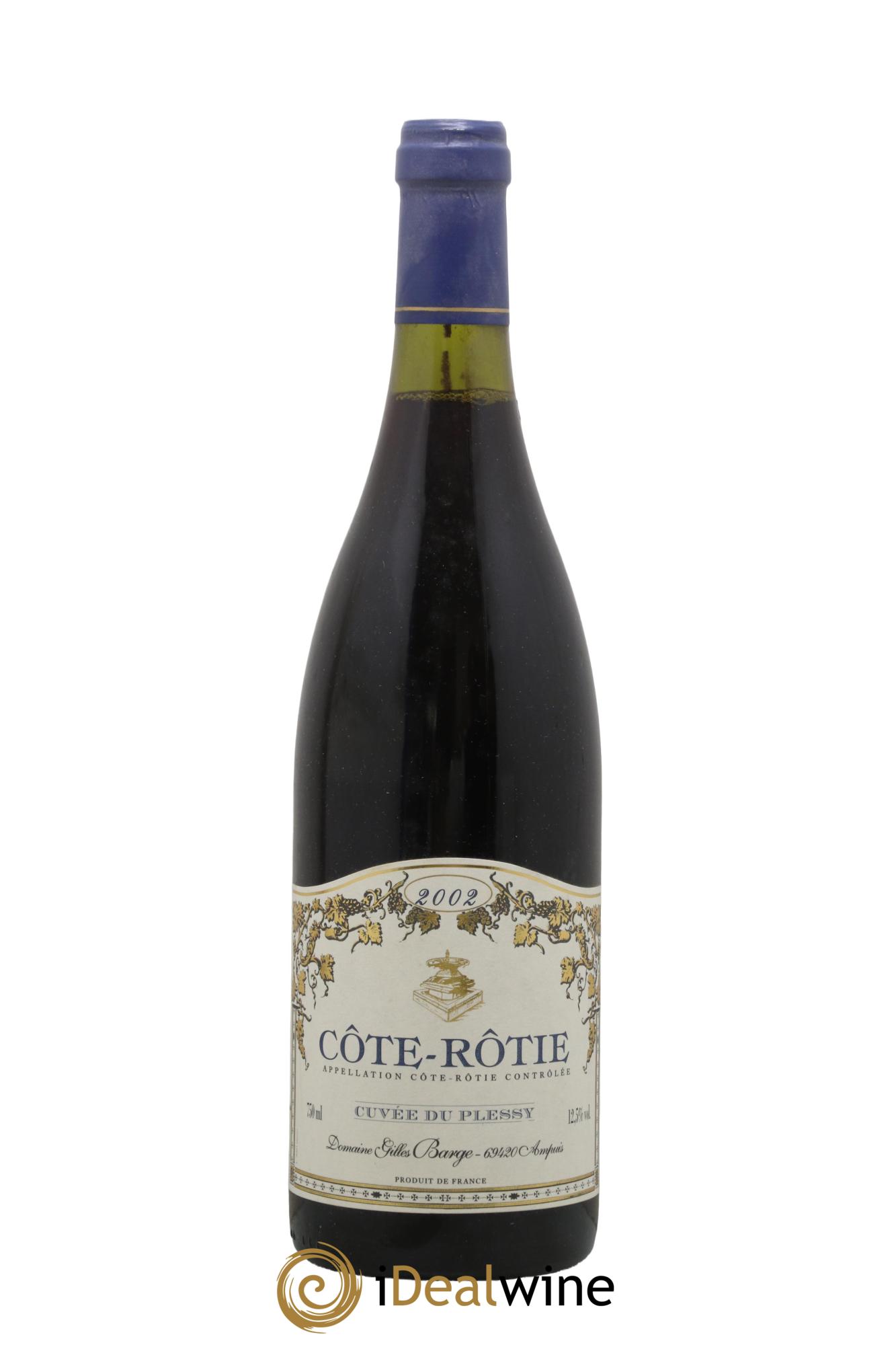 Côte-Rôtie Cuvée du Plessy Barge (Domaine) 2002 - Lotto di 1 bottiglia - 0