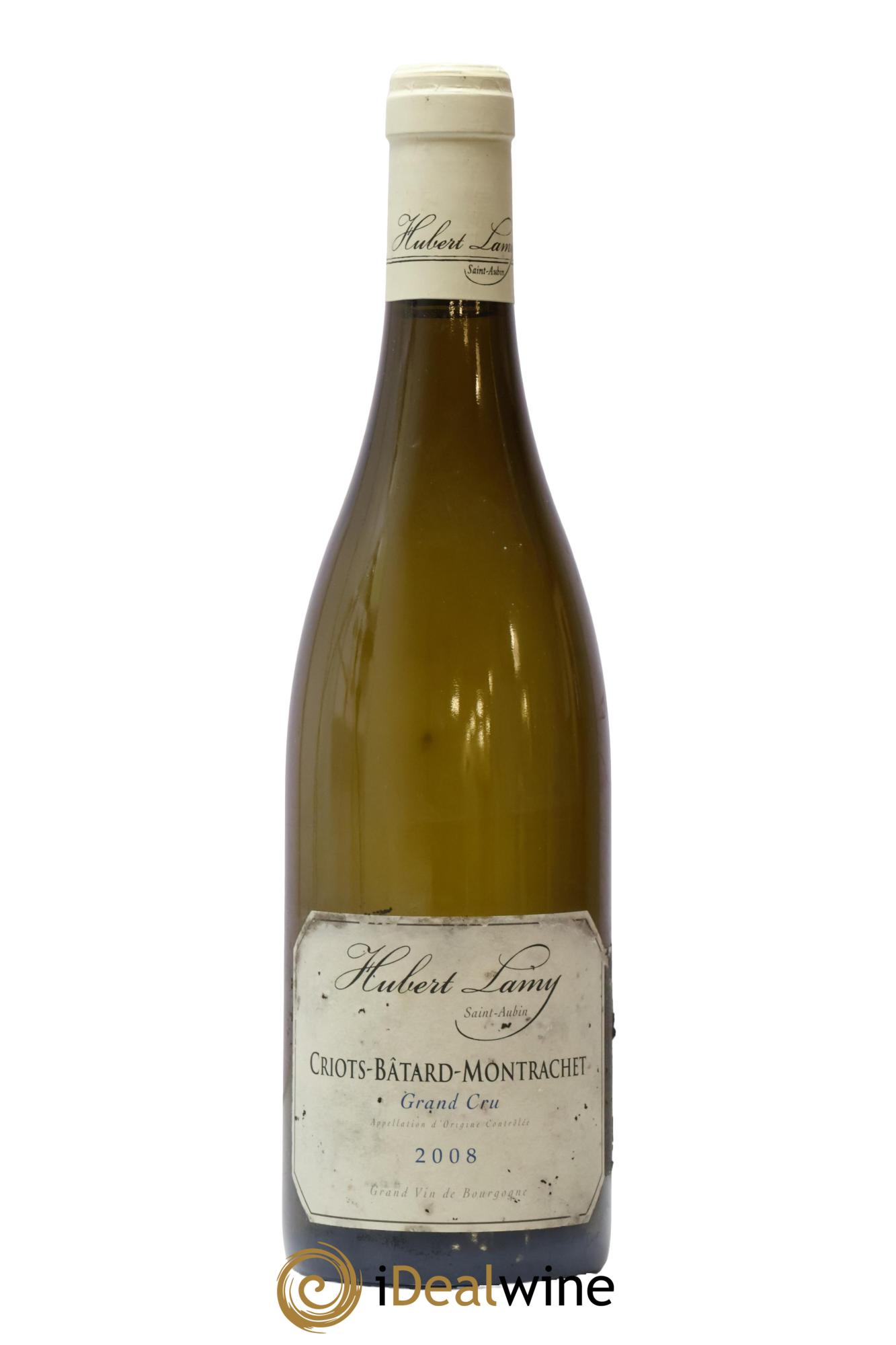 Criots-Bâtard-Montrachet Grand Cru Hubert Lamy 2008 - Lot de 1 bouteille - 0