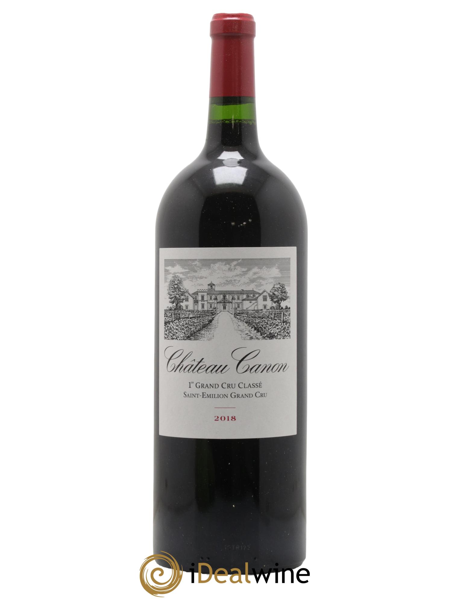 Château Canon 1er Grand Cru Classé B 2018 - Lot de 1 magnum - 0