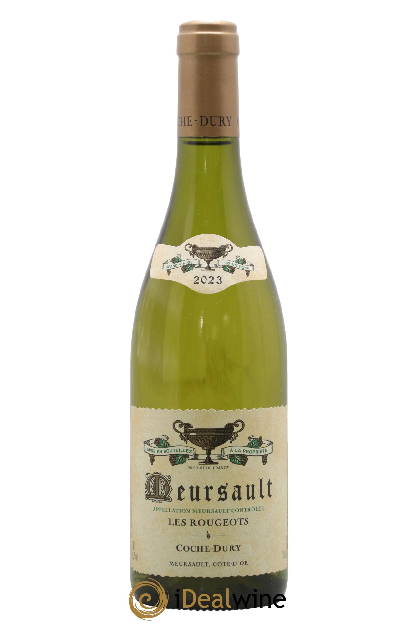 Meursault Les Rougeots Coche Dury (Domaine) 2023 - Lot de 1 bouteille - 0