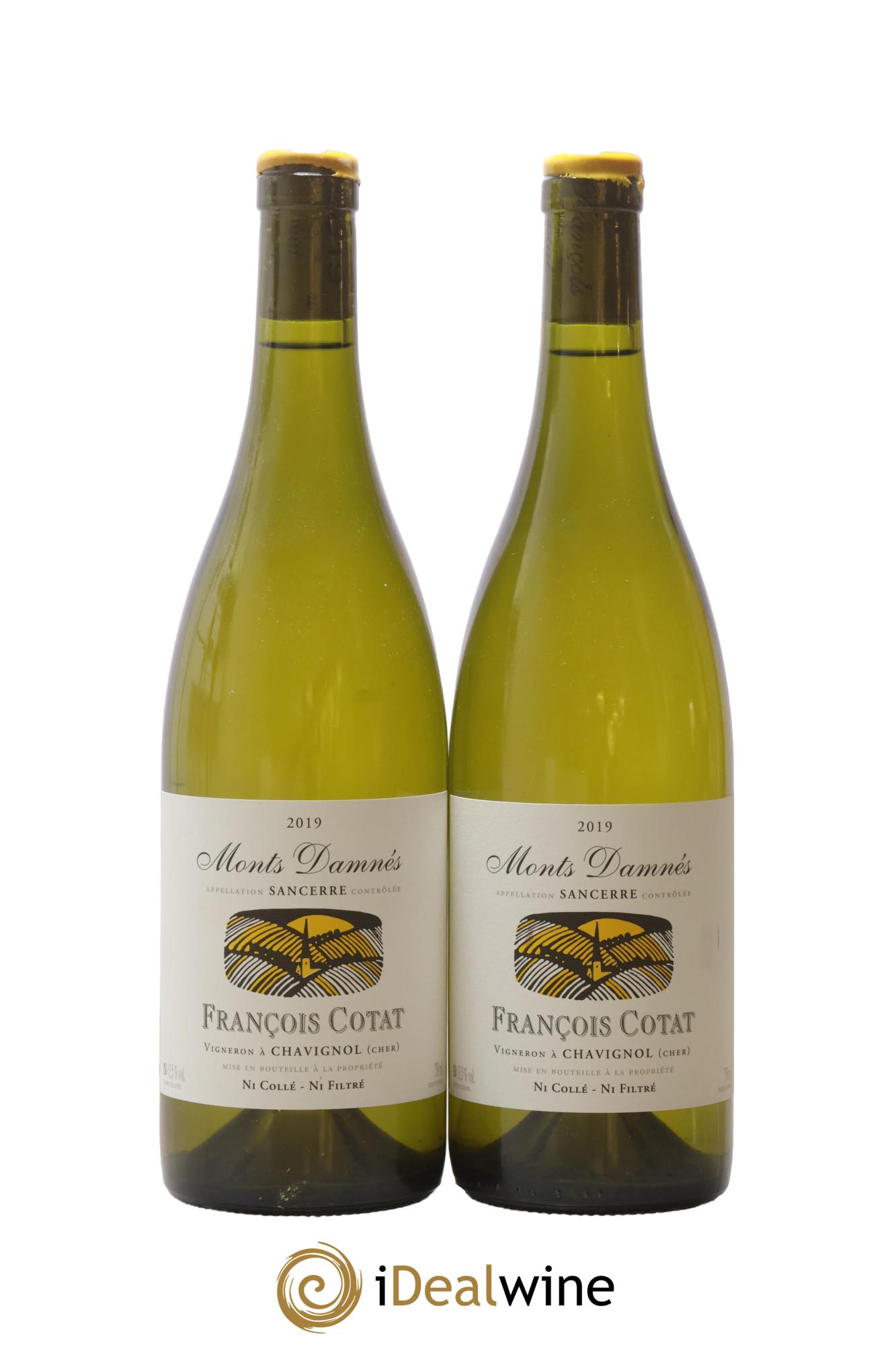Sancerre Les Monts Damnés François Cotat 2019 - Lot of 2 bottles - 0
