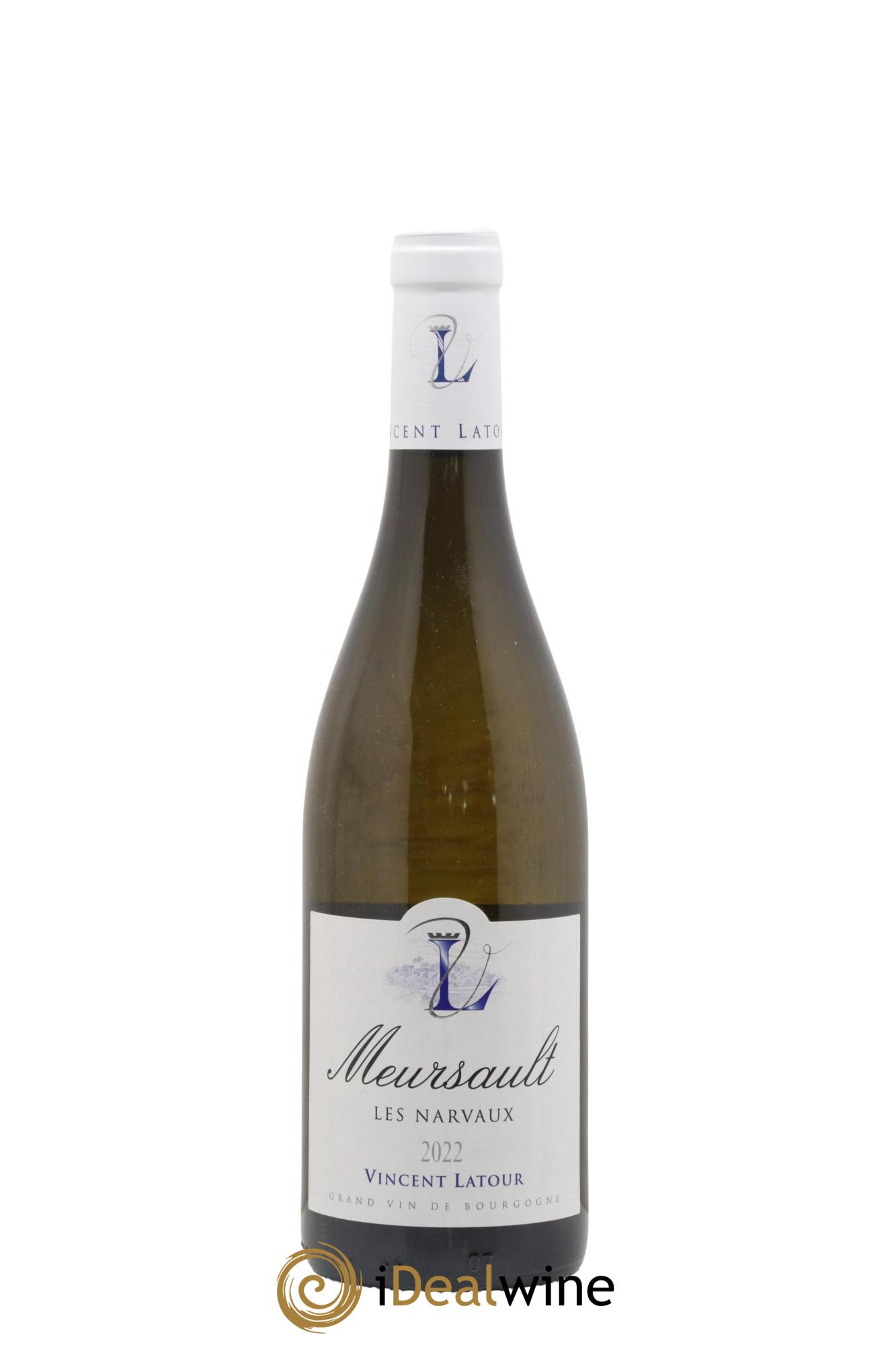 Meursault Les Narvaux Vincent Latour 2022 - Lot de 1 bouteille - 0