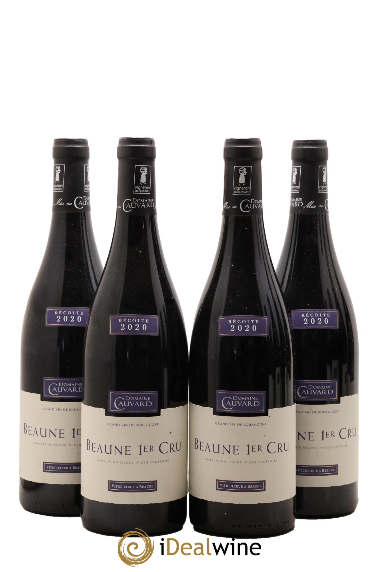 Beaune 1er Cru Cauvard 2020 - Lot de 4 bouteilles - 0