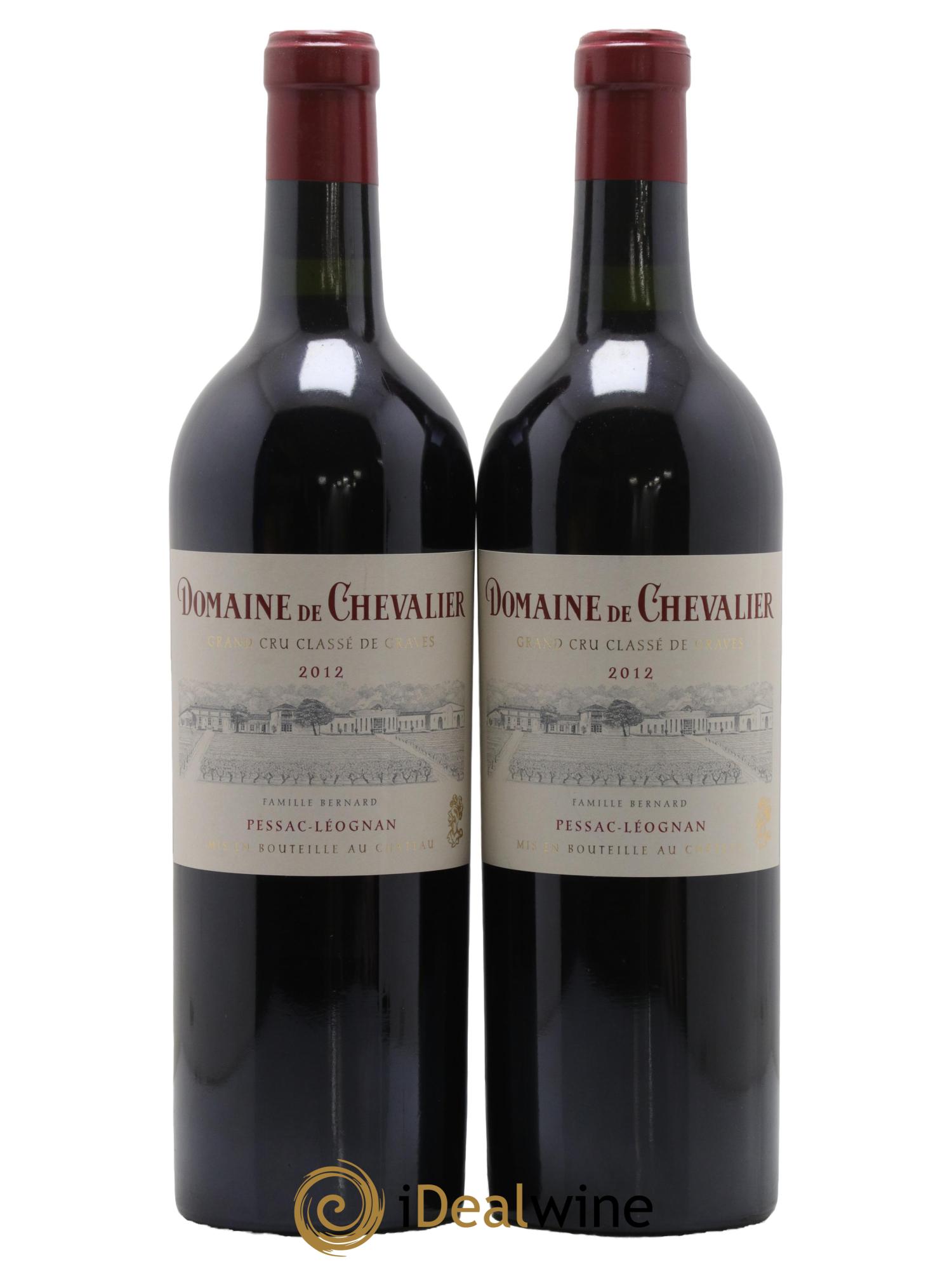 Domaine de Chevalier Cru Classé de Graves 2012 - Lot de 2 bouteilles - 0