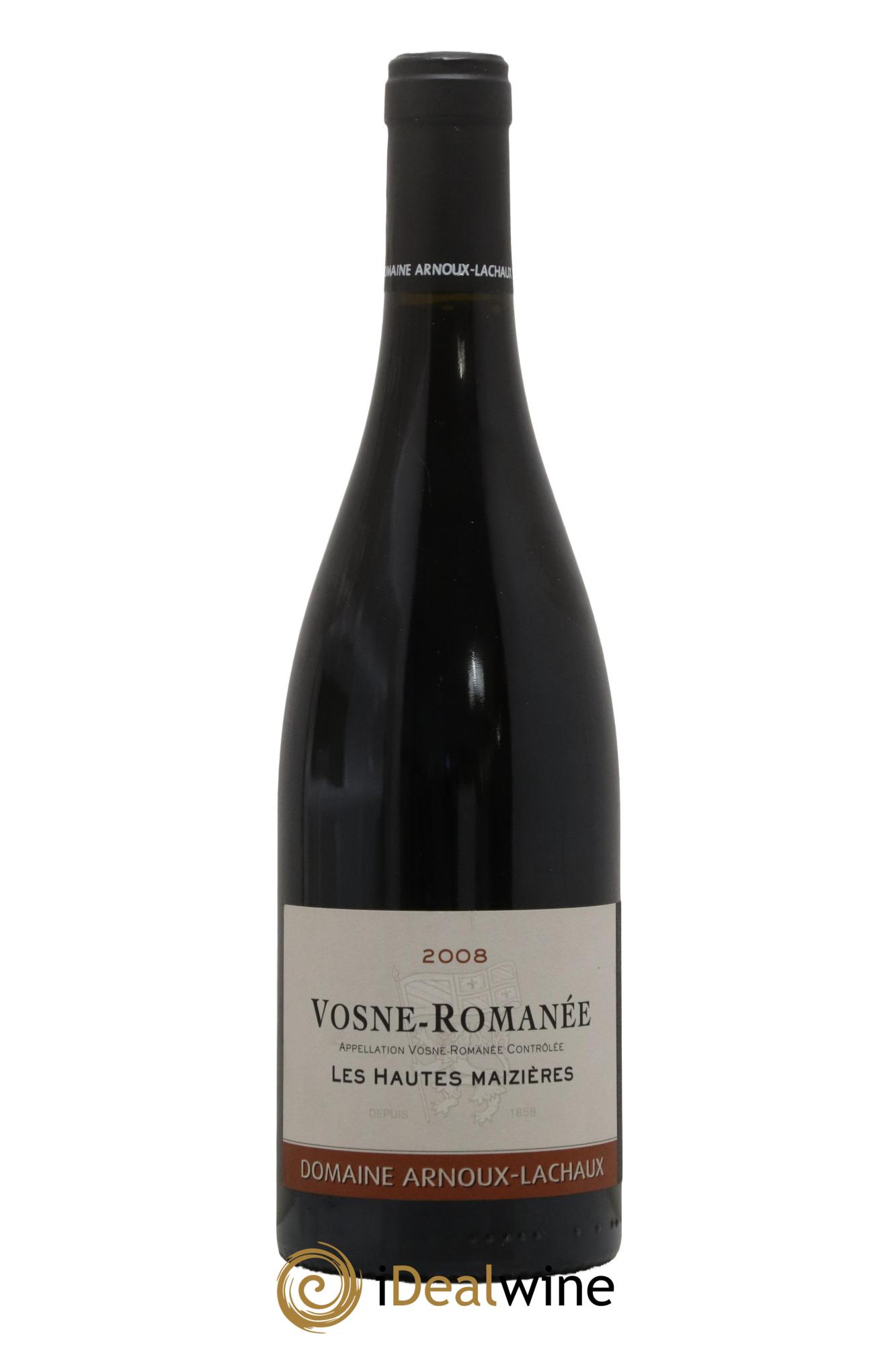 Vosne-Romanée Les Hautes Maizières Arnoux-Lachaux (Domaine) 2008 - Lot of 1 bottle - 0