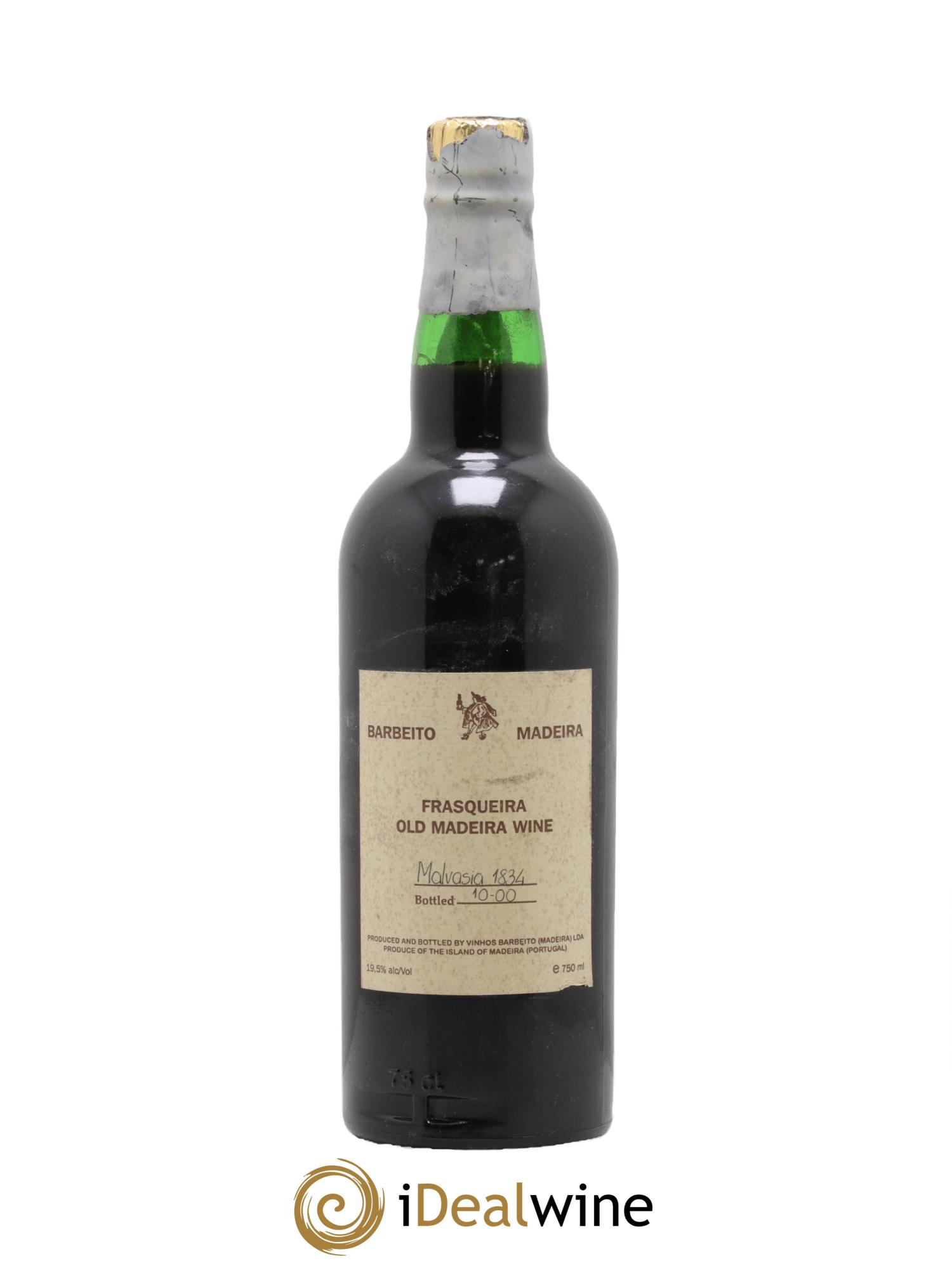 Madère Barbeito 1834 Malvazia - Lotto di 1 bottiglia - 1
