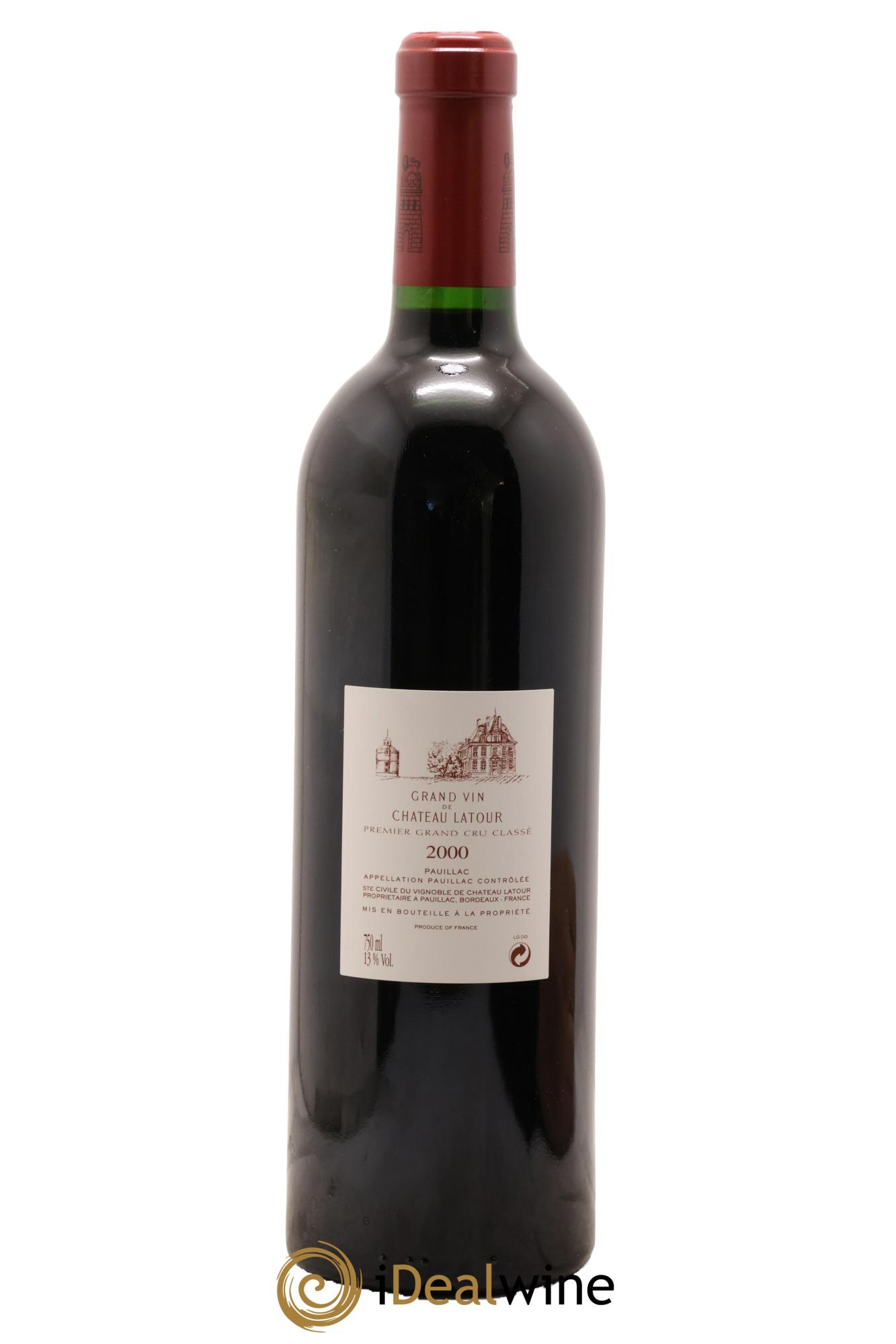Château Latour 1er Grand Cru Classé 2000 - Lot of 1 bottle - 1