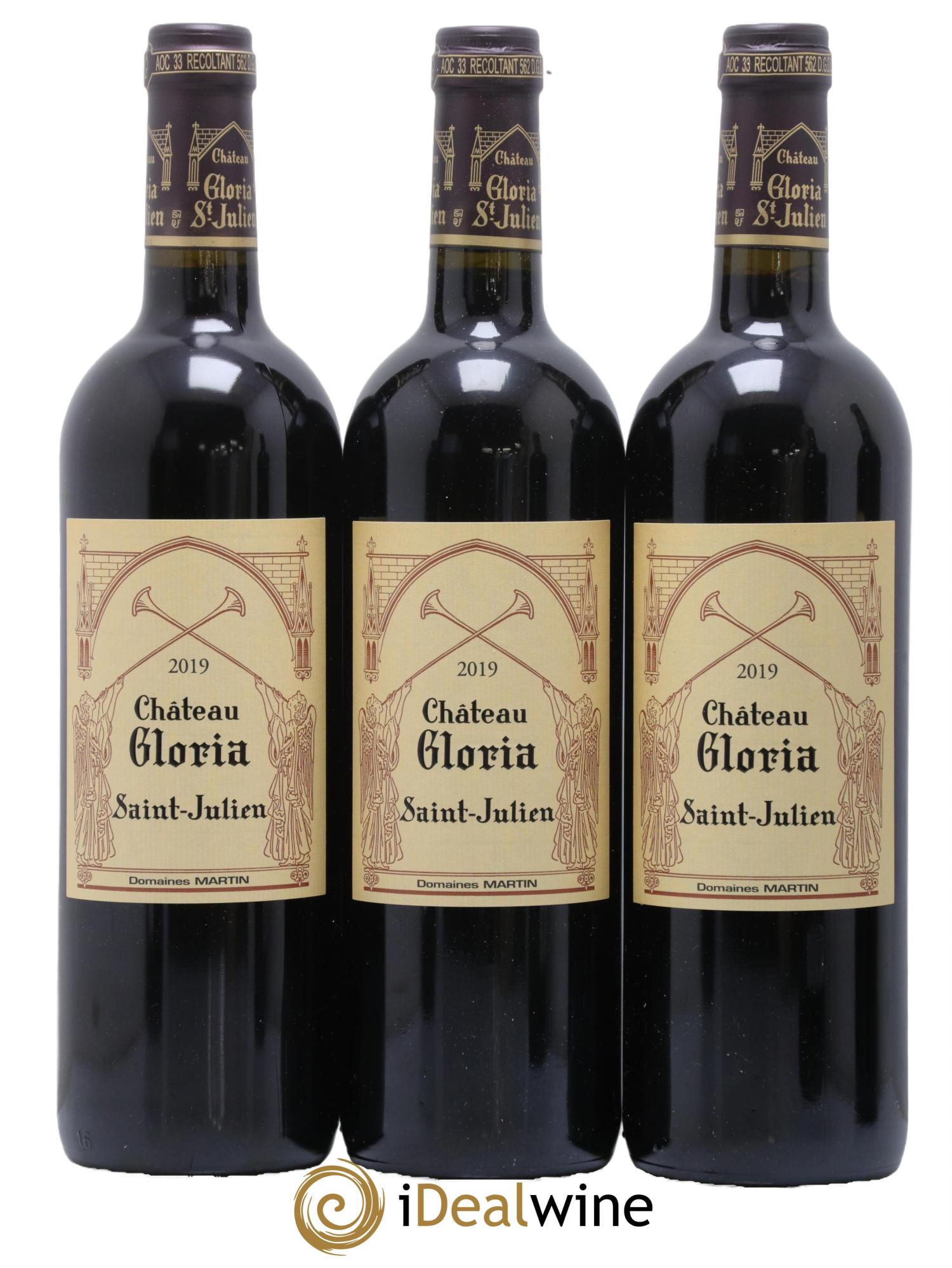 Château Gloria 2019 - Posten von 6 Flaschen - 2