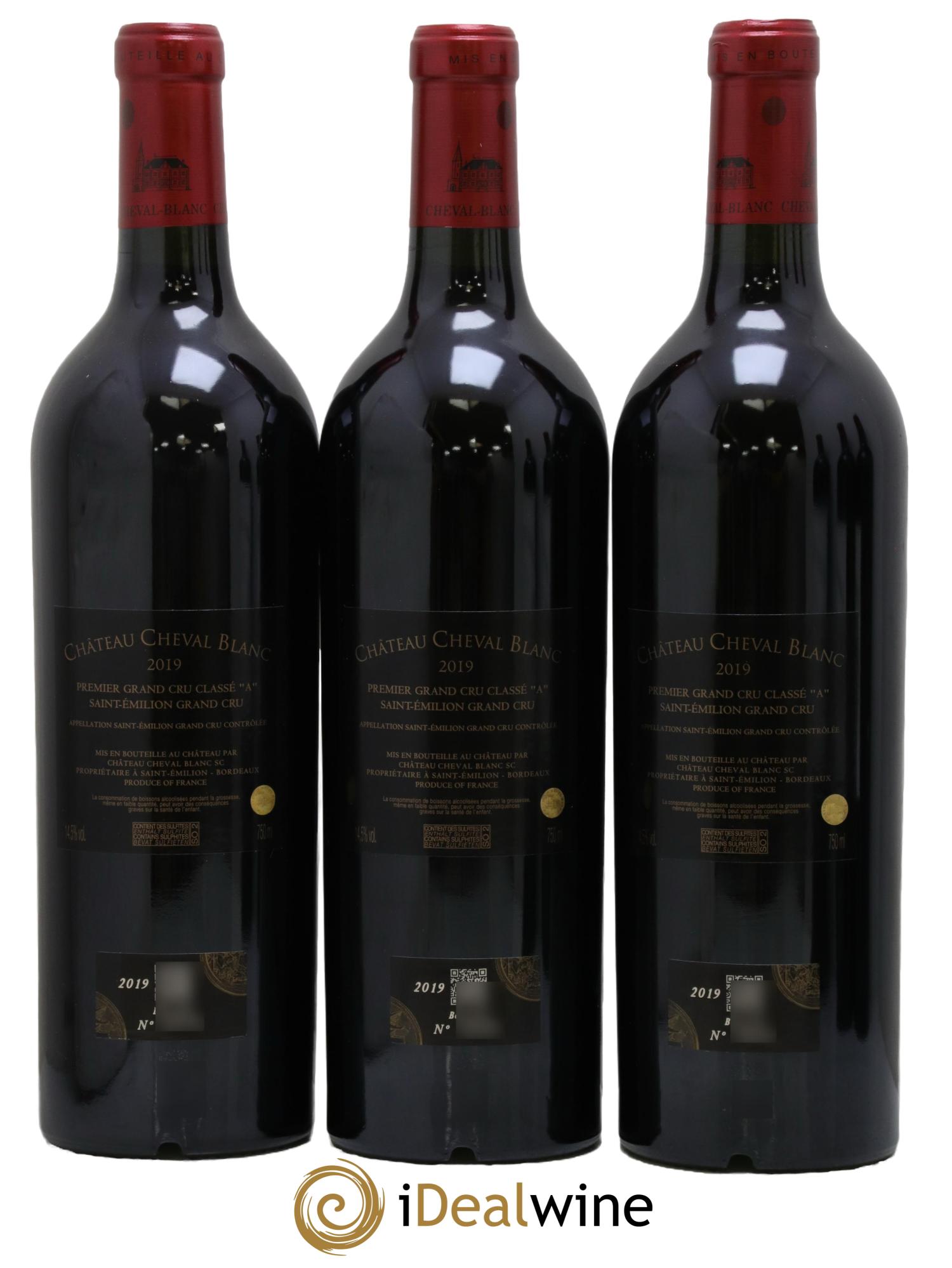 Château Cheval Blanc 1er Grand Cru Classé A 2019 - Lot de 6 bouteilles - 2
