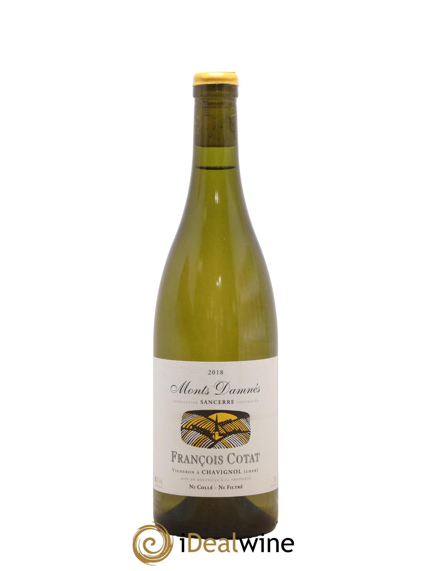 Sancerre Les Monts Damnés François Cotat 2018 - Lot de 1 bouteille - 0