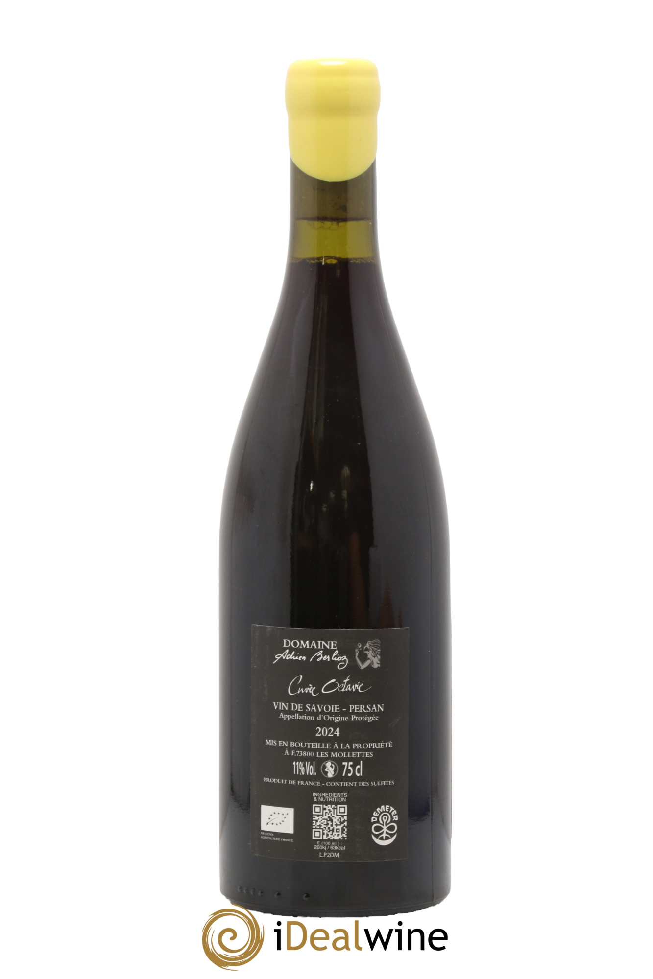 Vin de Savoie Cuvée Octavie Adrien Berlioz 2024 - Lot de 1 bouteille - 1