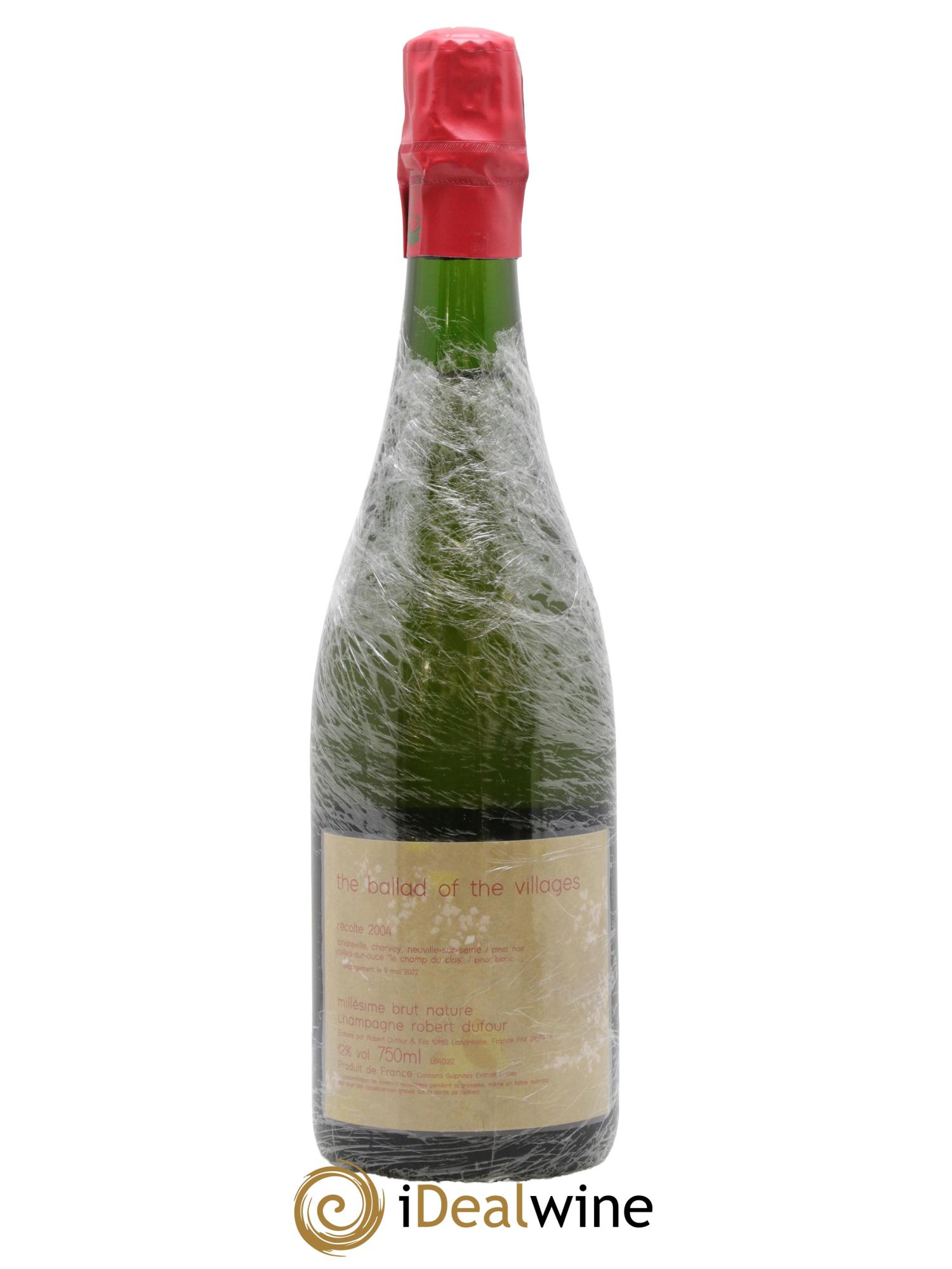 Nature The Ballad Of The Villages Robert Dufour 2004 - Lot de 1 bouteille - 1
