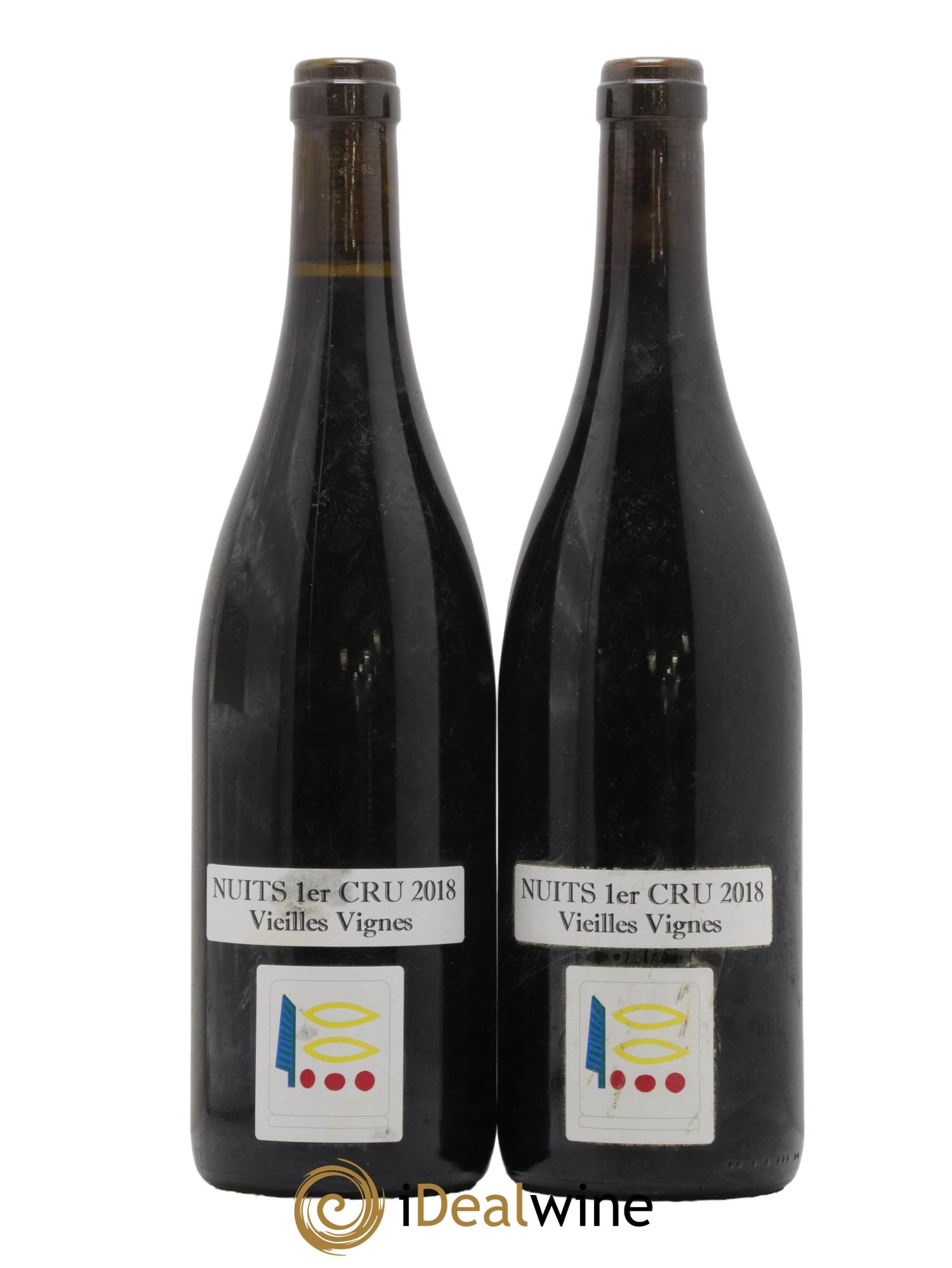 Nuits-Saint-Georges 1er Cru Vieilles Vignes Prieuré Roch 2018 - Lot de 2 bouteilles - 0