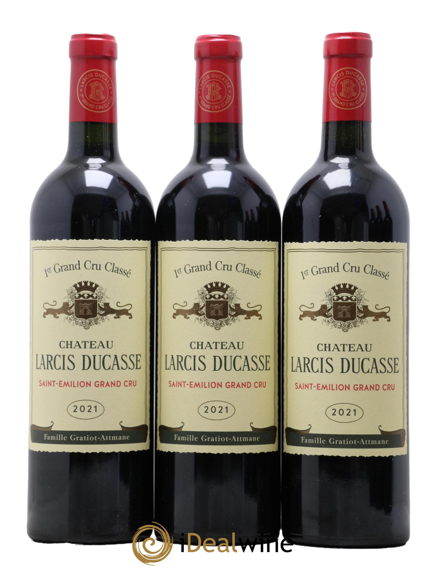 Château Larcis Ducasse 1er Grand Cru Classé B  2021 - Lot de 6 bouteilles - 1