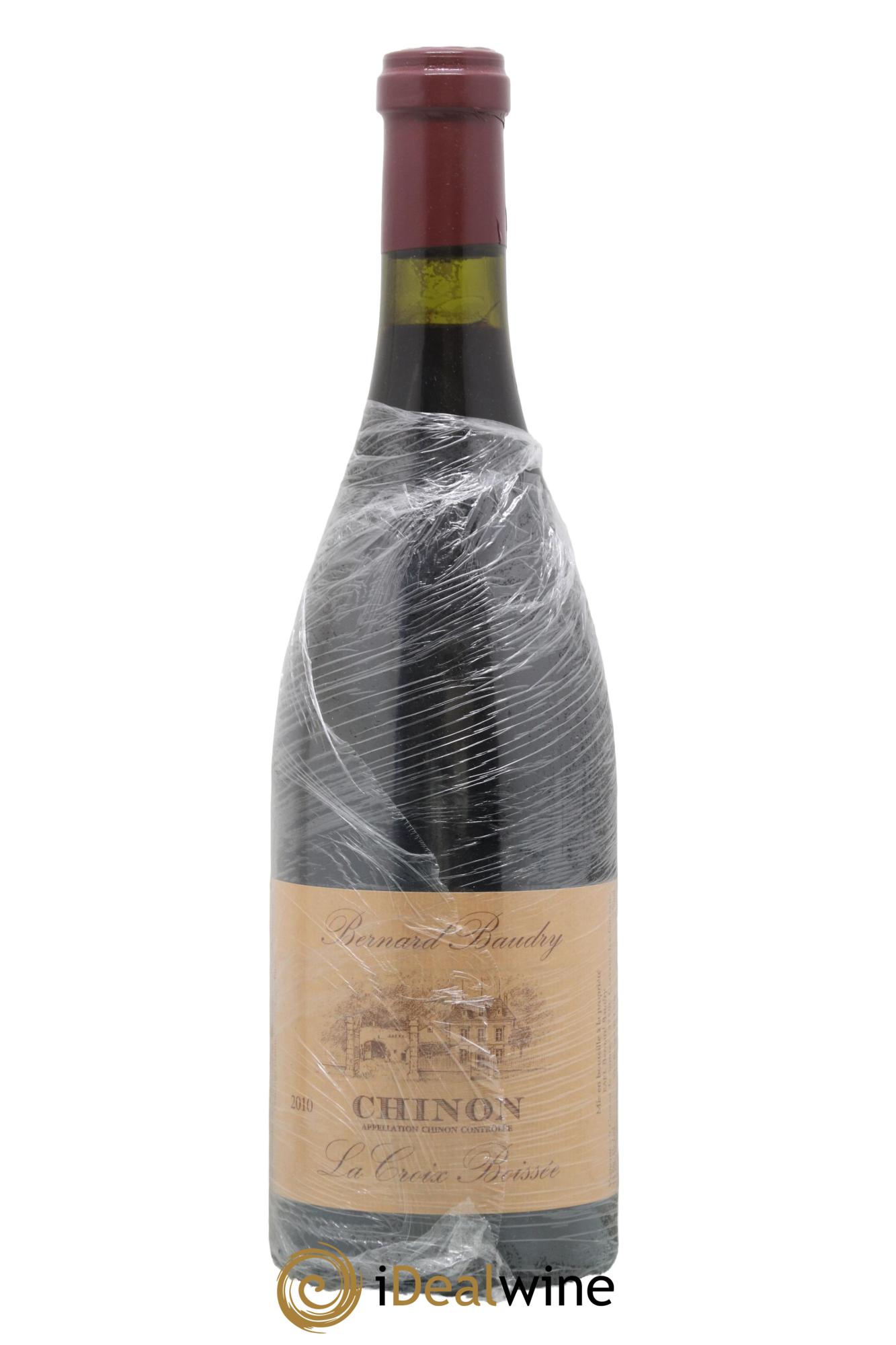 Chinon La Croix Boissée Bernard Baudry 2010 - Lot de 1 bouteille - 0