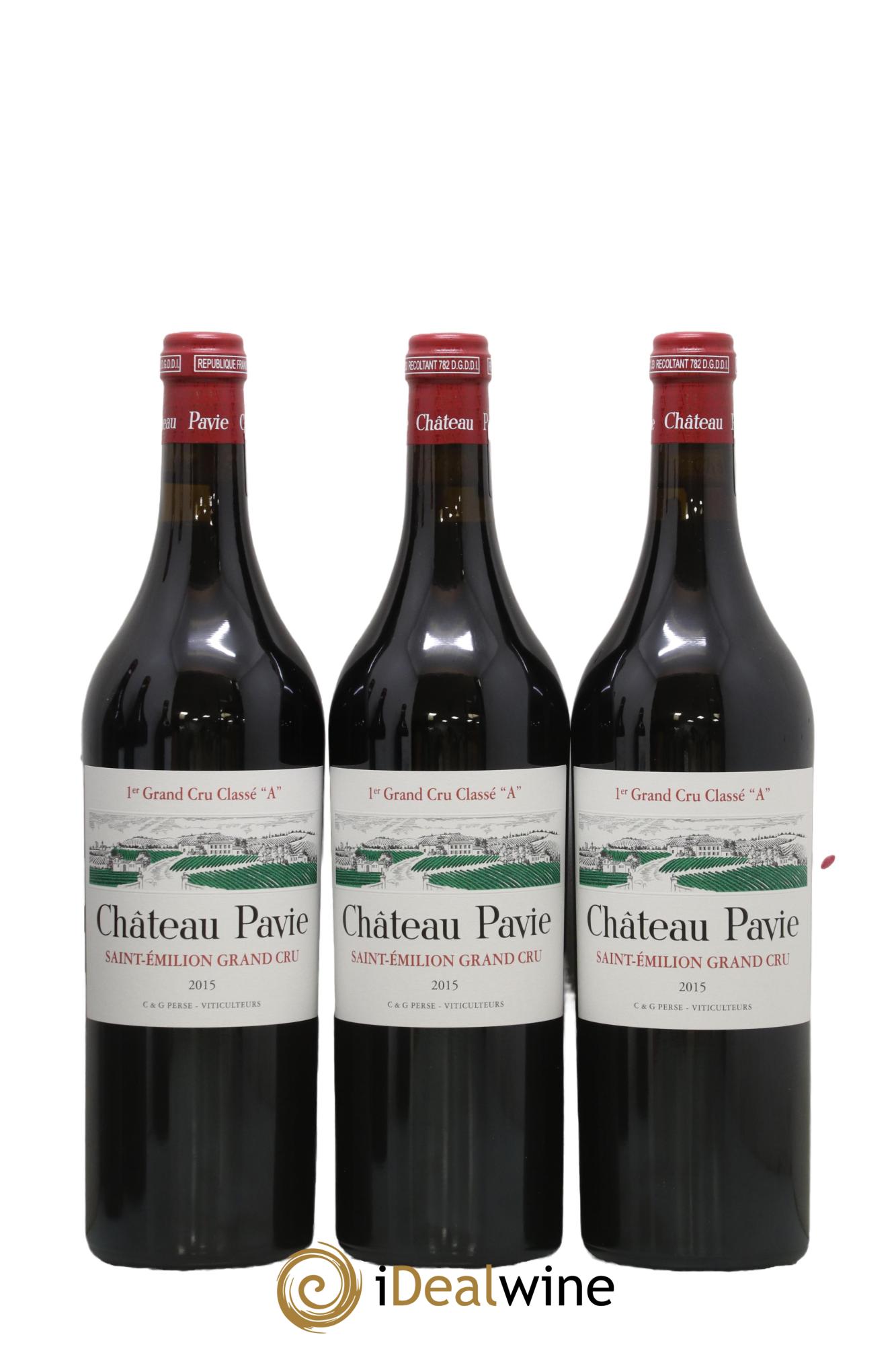 Château Pavie 1er Grand Cru Classé A 2015 - Lot of 6 bottles - 2