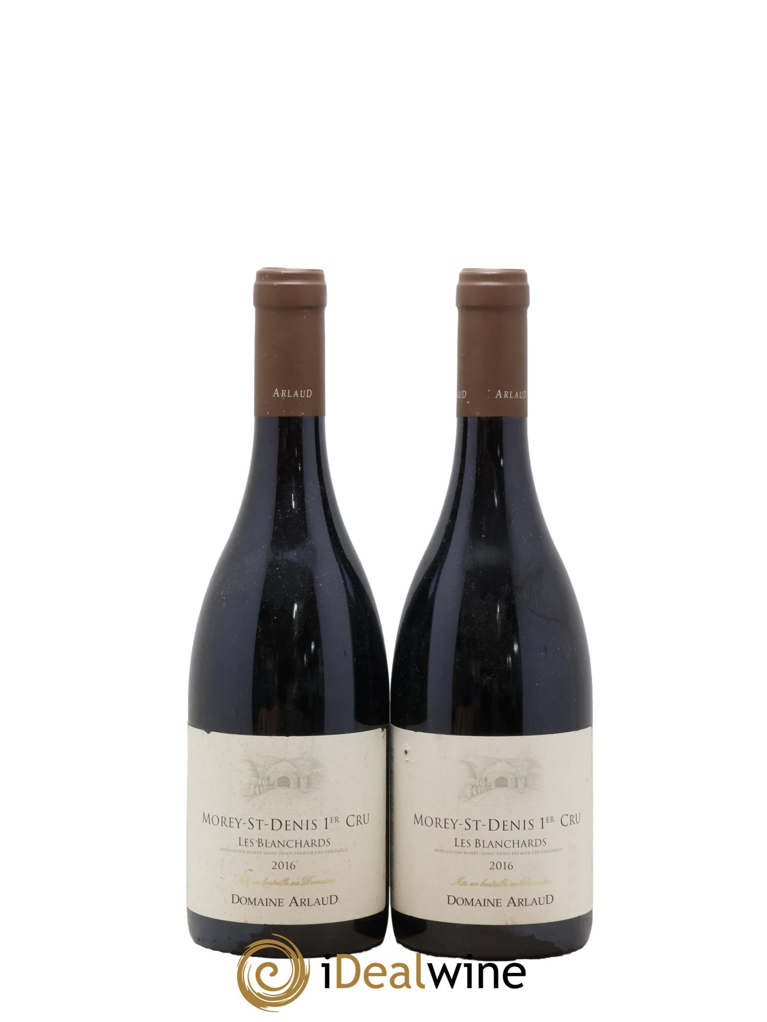 Morey-Saint-Denis 1er Cru Les Blanchards Arlaud 2016 - Lot de 2 bouteilles - 0