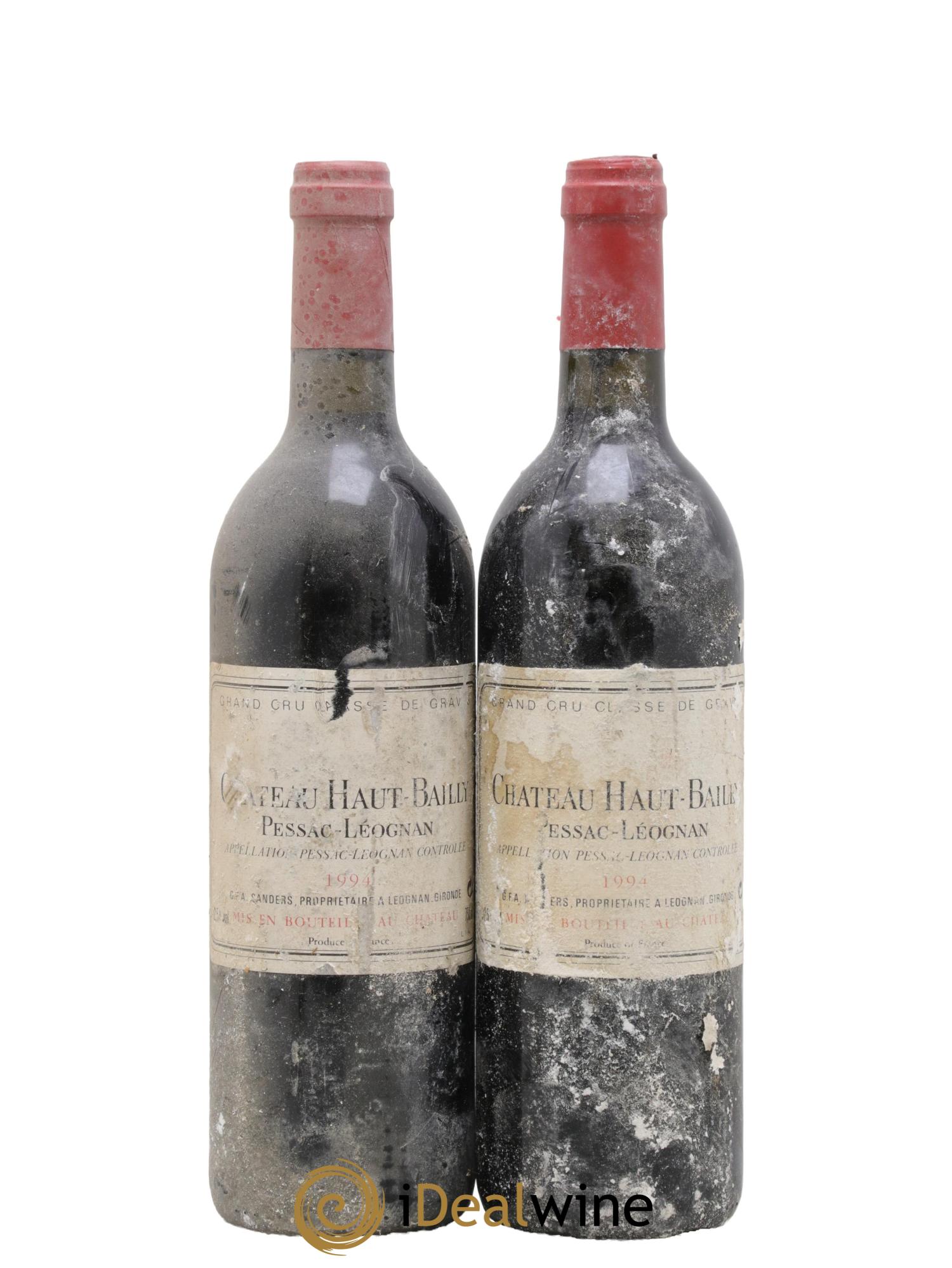 Château Haut-Bailly Cru Classé de Graves 1994 - Lotto di 2 bottiglie - 0