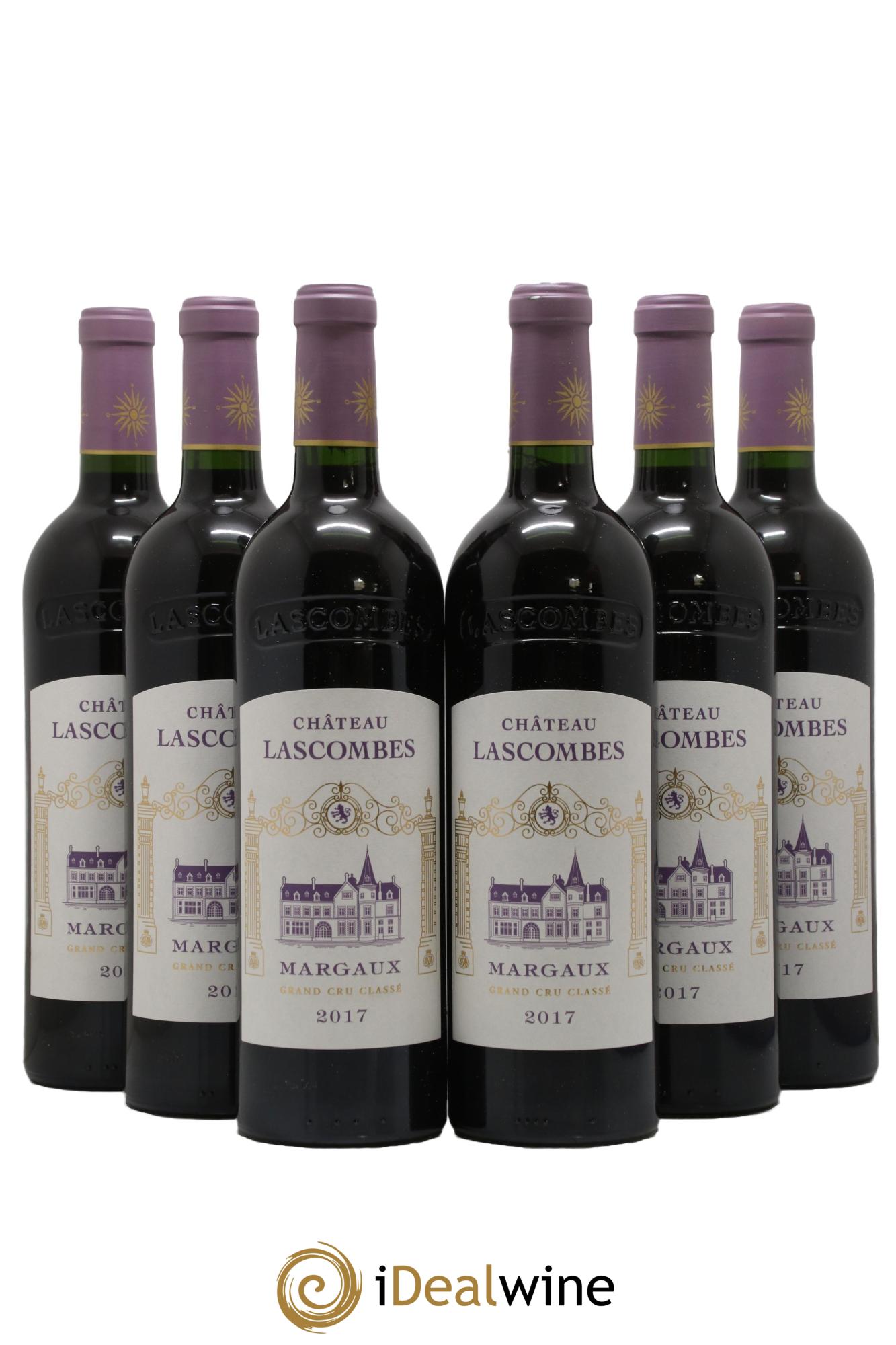 Château Lascombes 2ème Grand Cru Classé 2017 - Lot de 6 bouteilles - 0