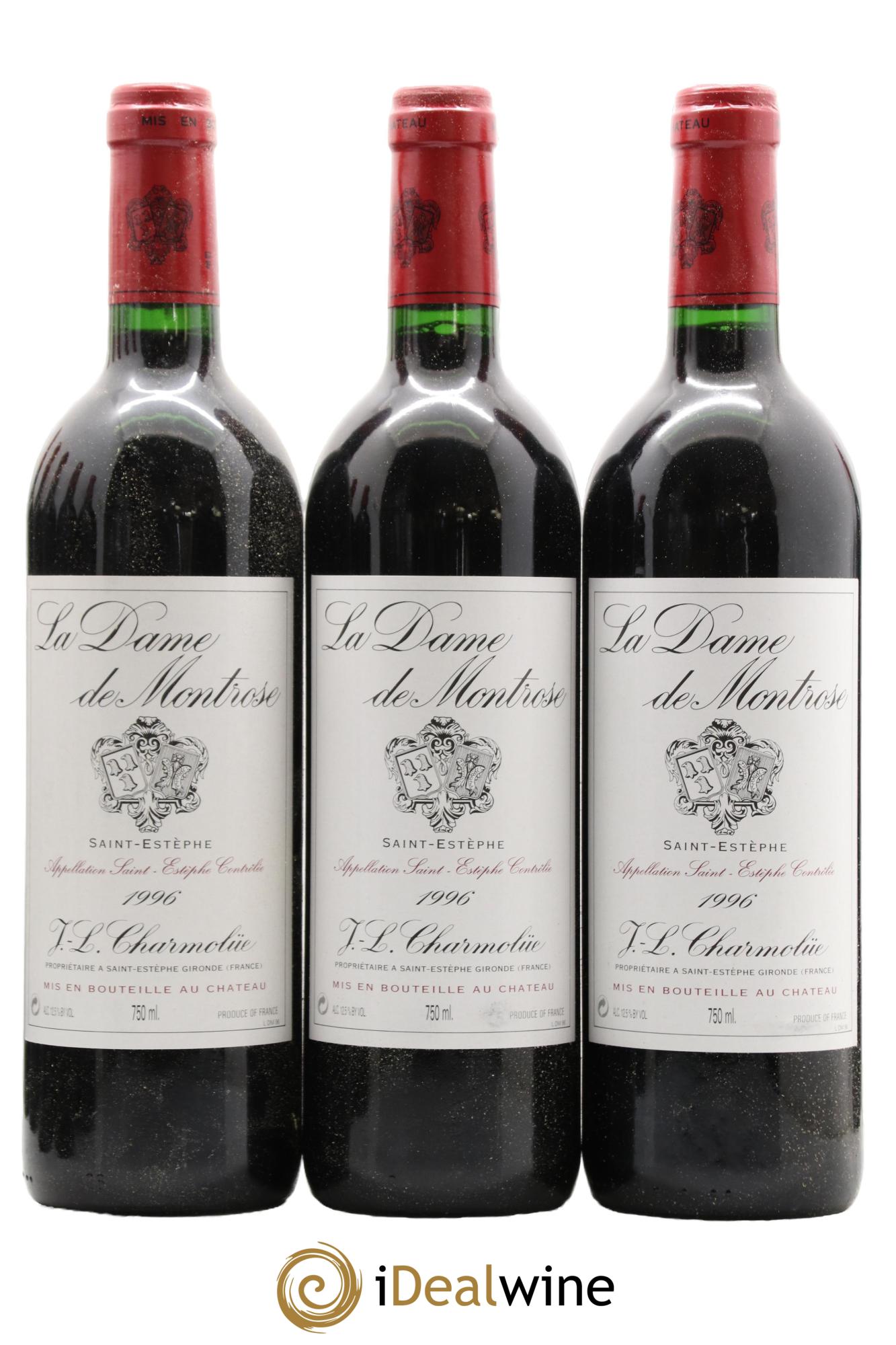 La Dame de Montrose Second Vin 1996 - Lot de 12 bouteilles - 2