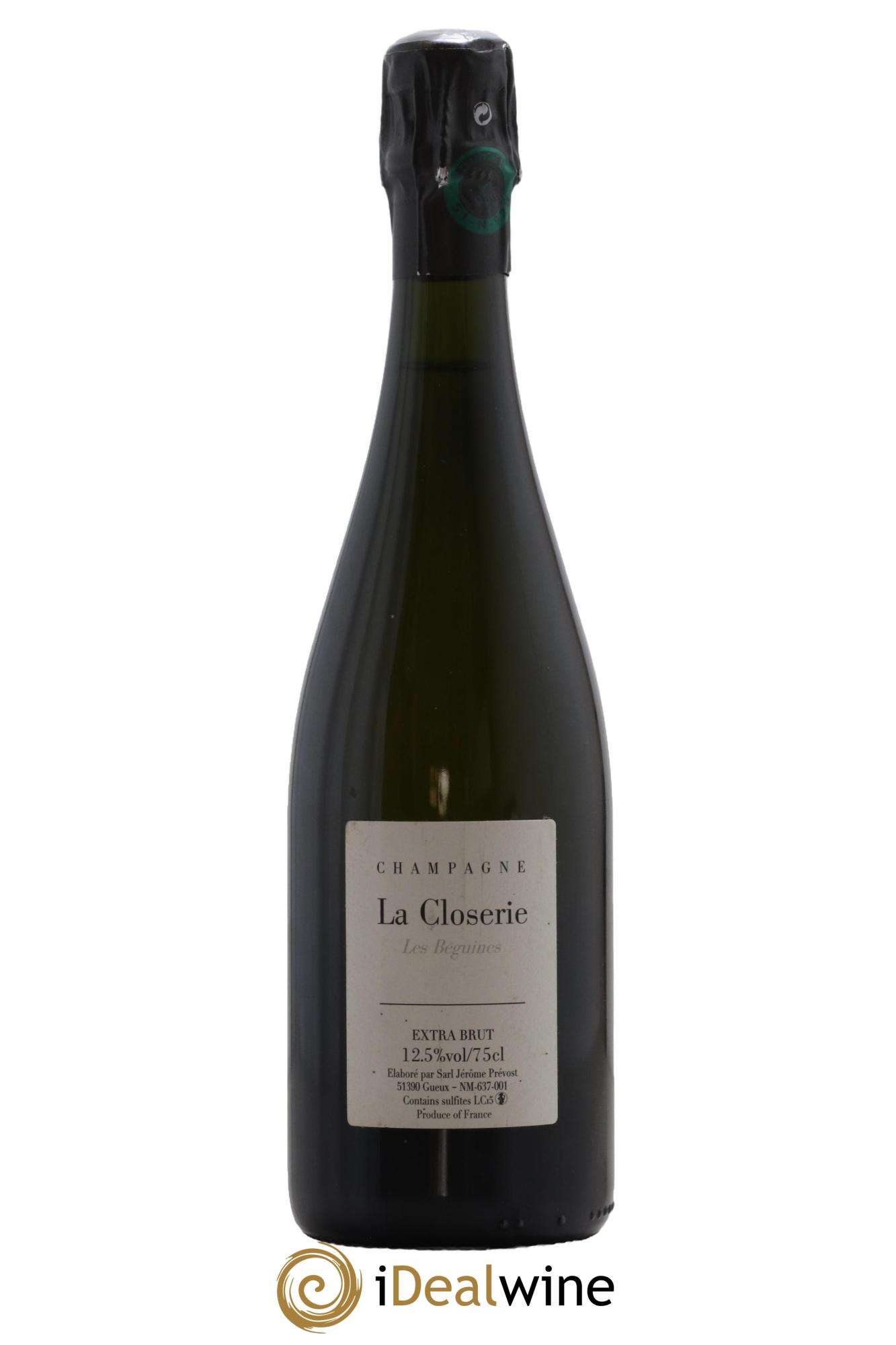 Les Béguines Extra-Brut Jérôme Prévost - Lot de 1 bouteille - 0