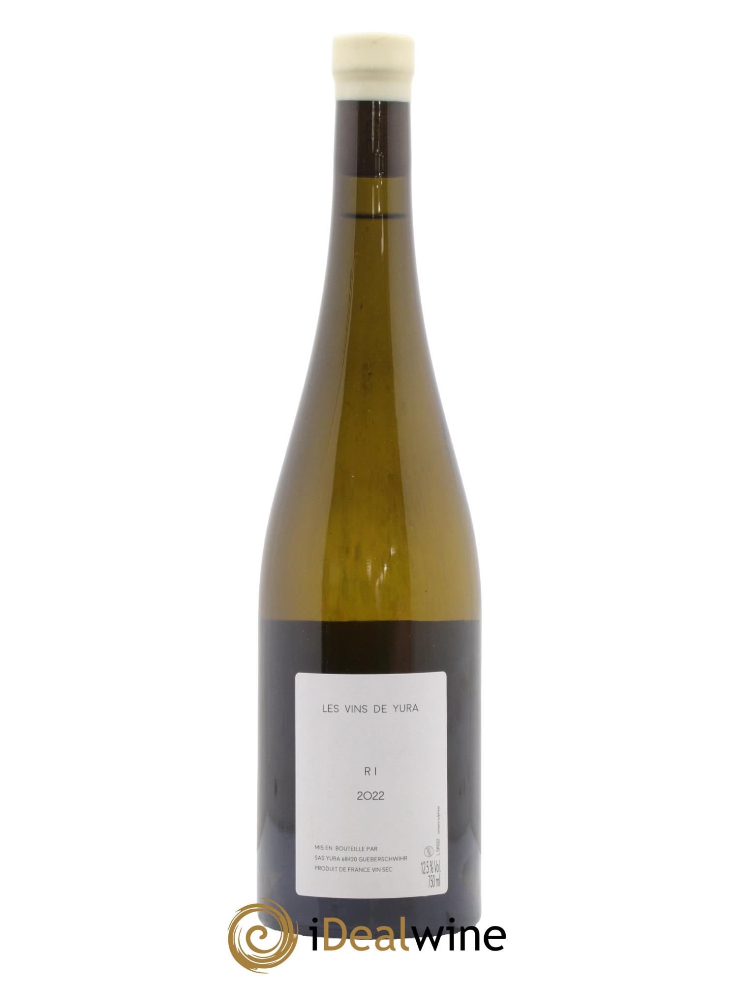 Alsace Le silence et la résonance Jintaro Yura 2022 - Lot de 1 bouteille - 1